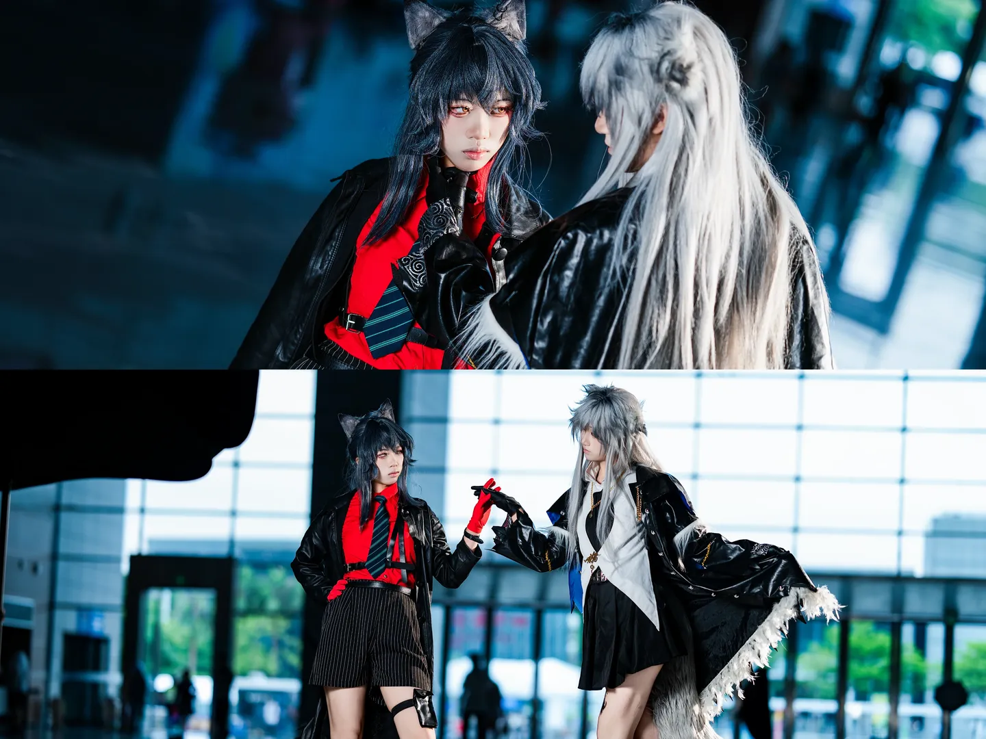 コスプレ, アークナイツ, ラップランドコスプレ, 黒ストッキング, テキサス コスプレ - 1枚目