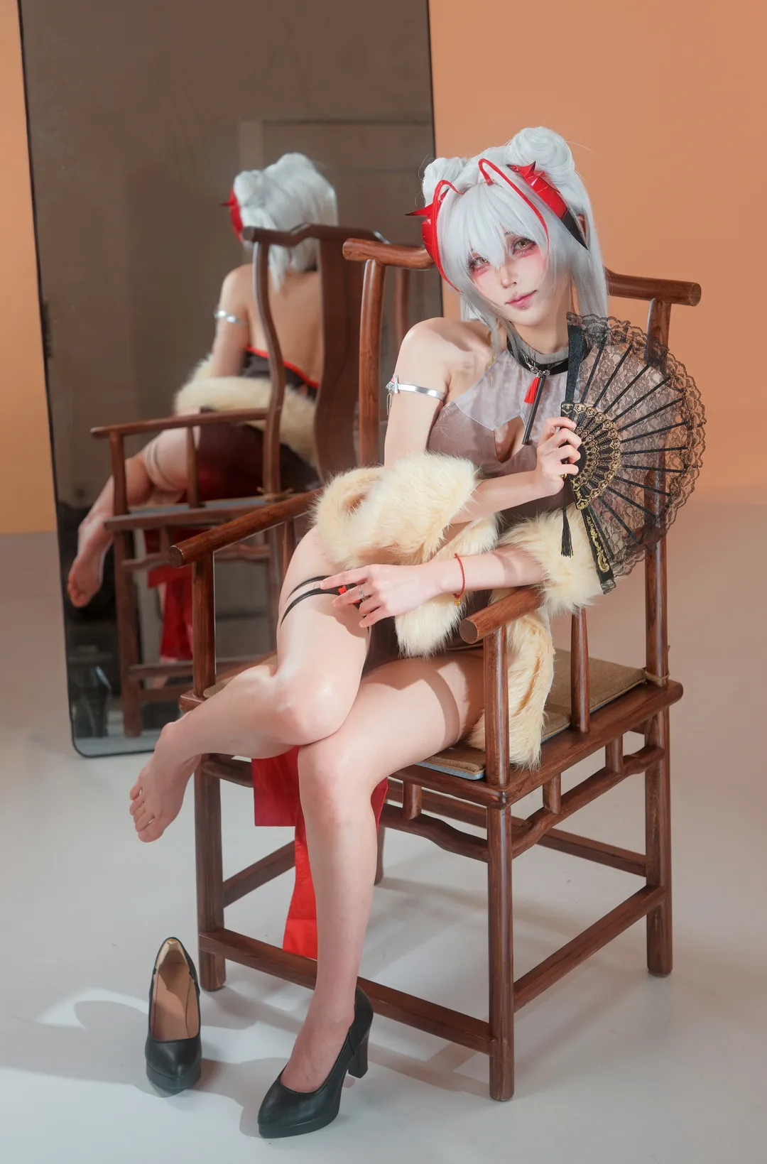 明日方舟, 旗袍cos, cosplay摄影, Wcos, 性感旗袍 - 第2张