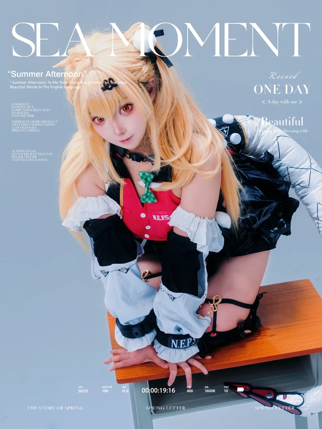 绝区零, 希希芙cos, 二次元cosplay, 金发双马尾, 还原向cosplay - 第1张