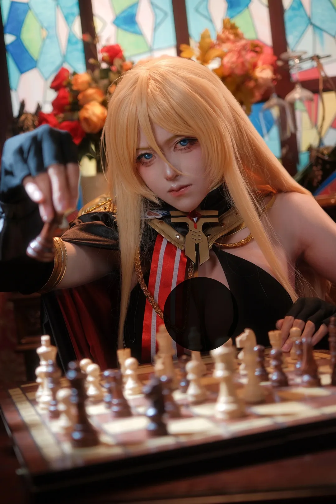 碧蓝航线, 二次元cos, 俾斯麦cos, 军事风cosplay, 铁血阵营 - 第1张