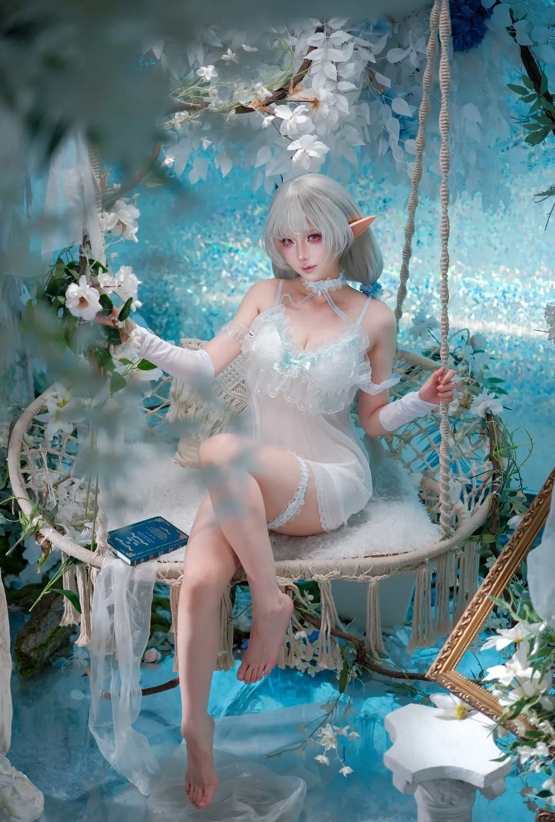 唯美摄影, 碧蓝航线, 二次元cos, 埃佛森cos, 精灵耳 - 第2张