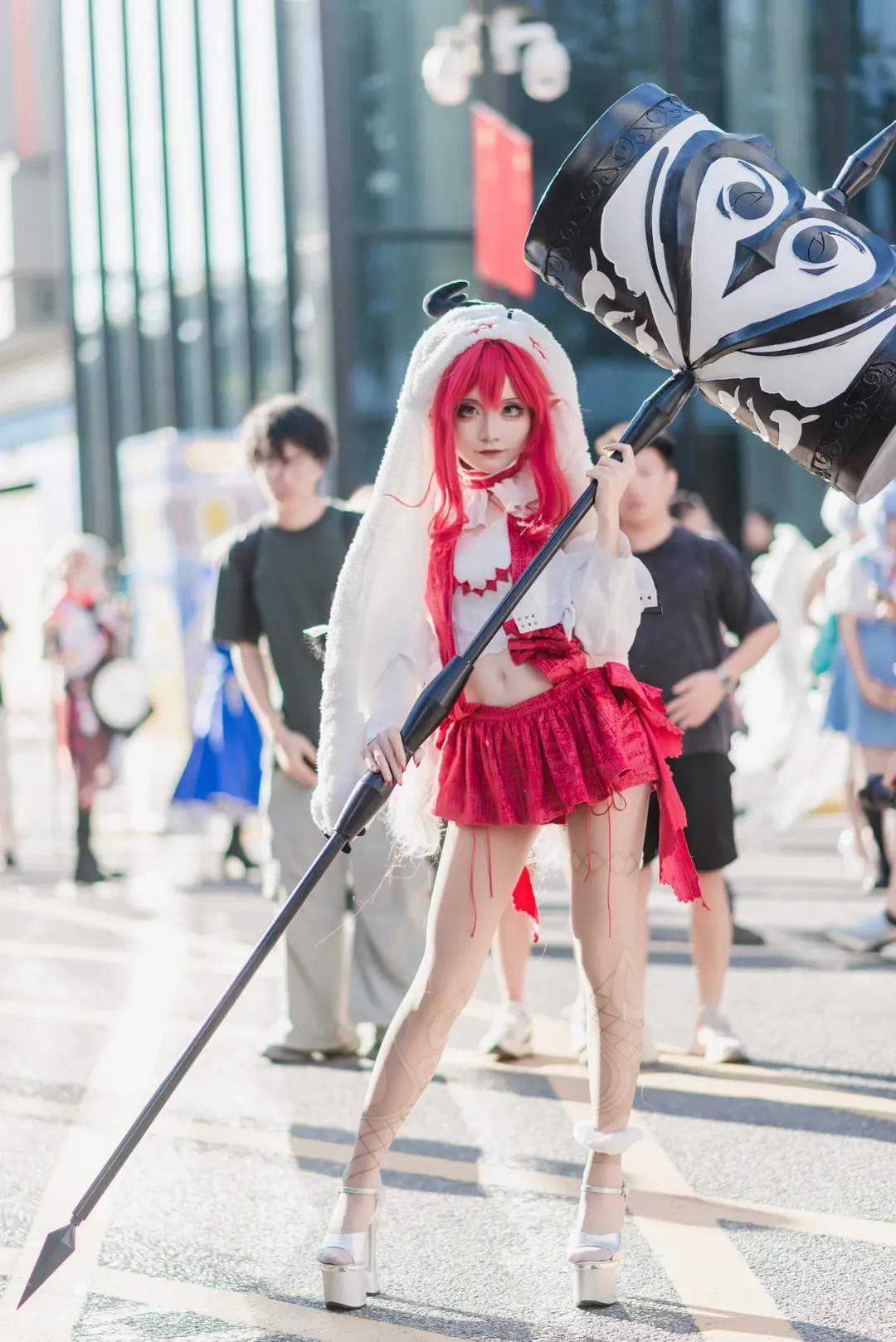 Fate/Grand Order, 漫展返图, 白丝, CICF, 芭万希cos - 第3张