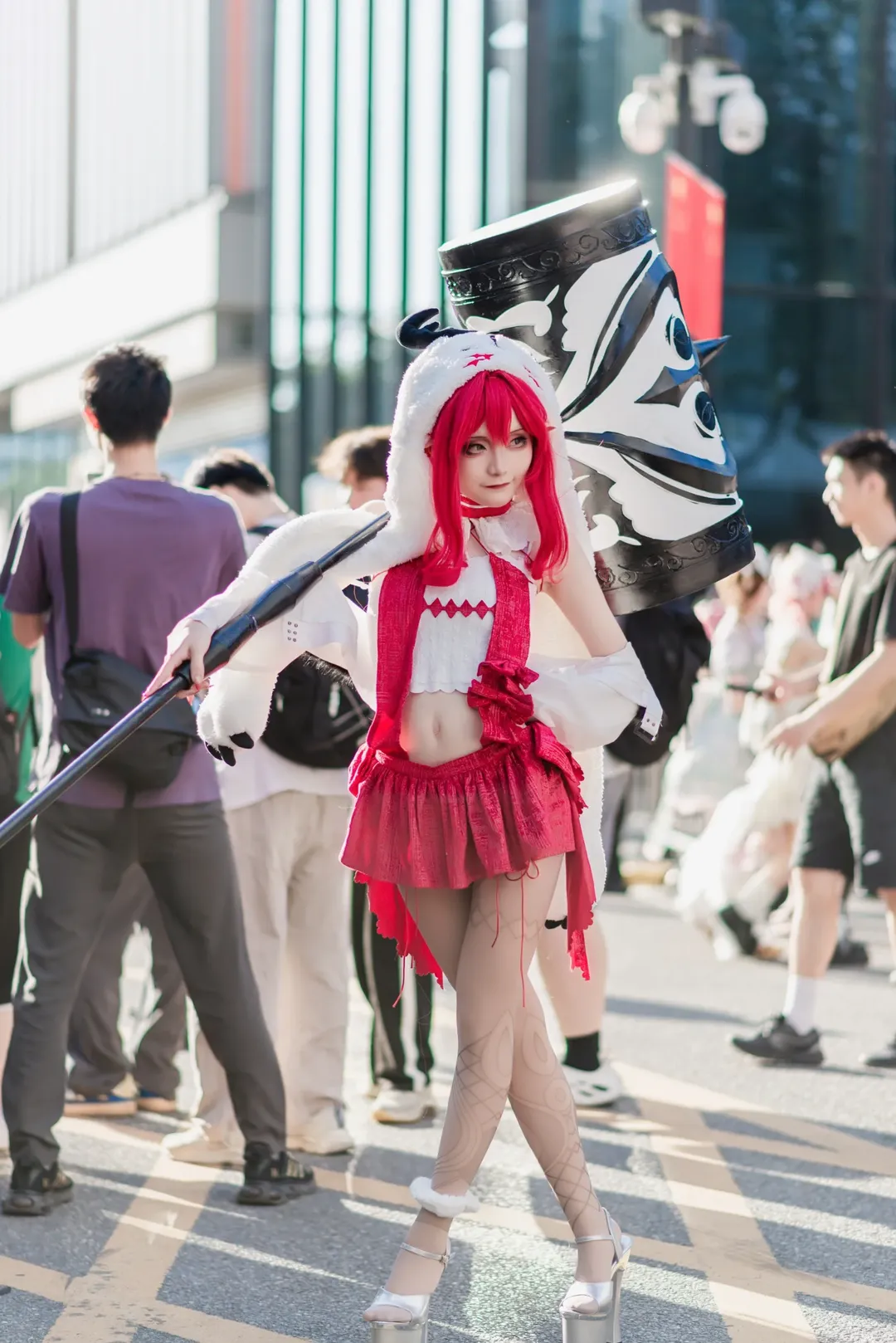 Fate/Grand Order, 漫展返图, 白丝, CICF, 芭万希cos - 第4张