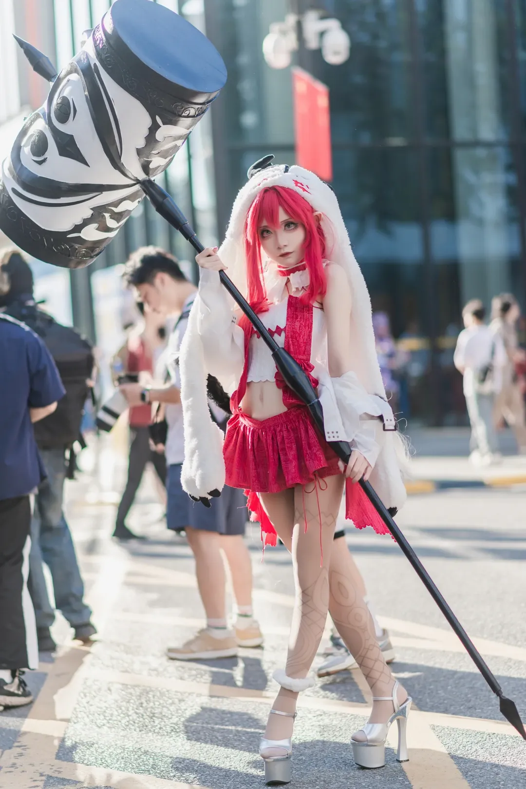 Fate/Grand Order, 漫展返图, 白丝, CICF, 芭万希cos - 第5张