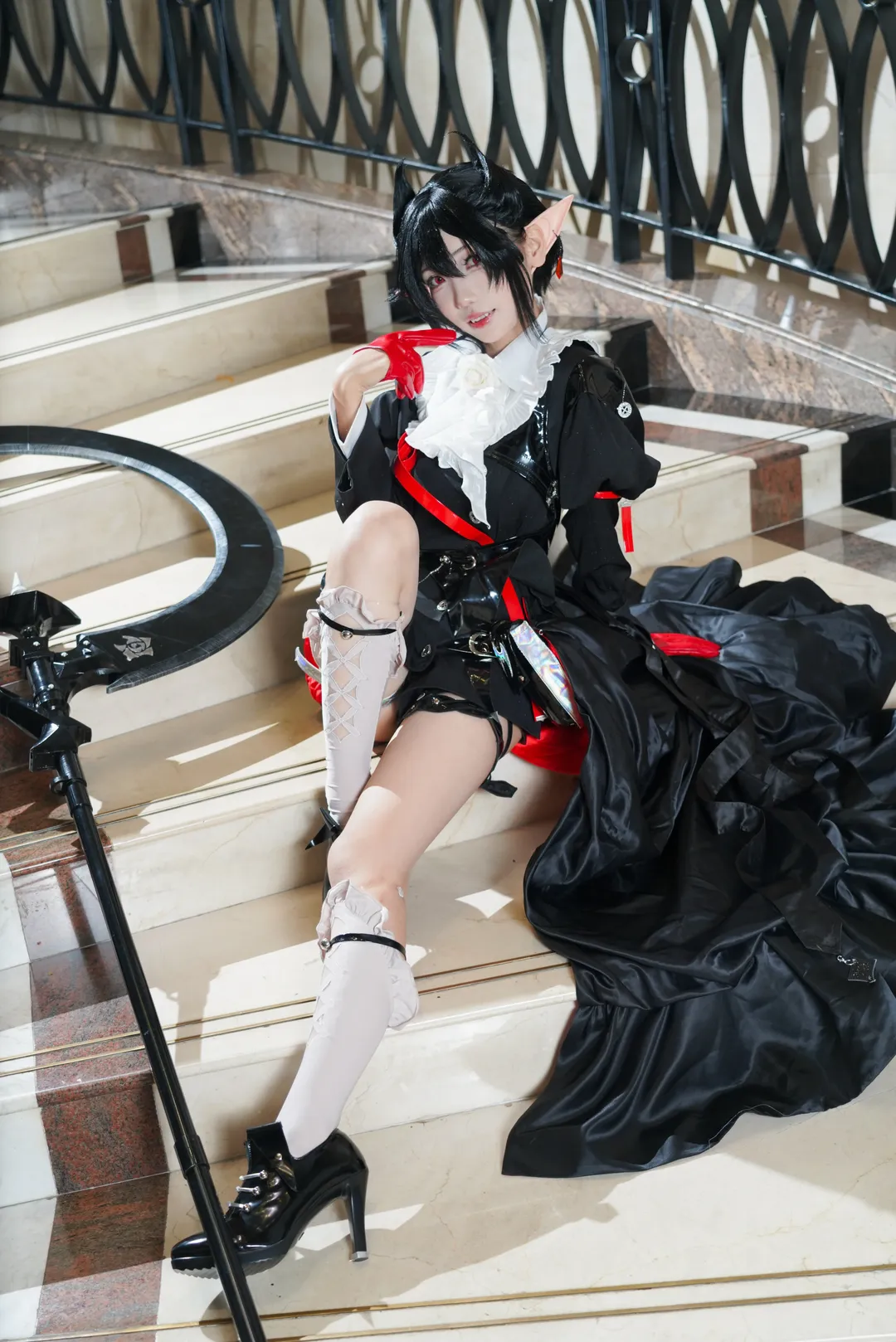 cosplay, 漫展返圖, 明日方舟, 隱德來希cos, 絲襪cos - 第5張