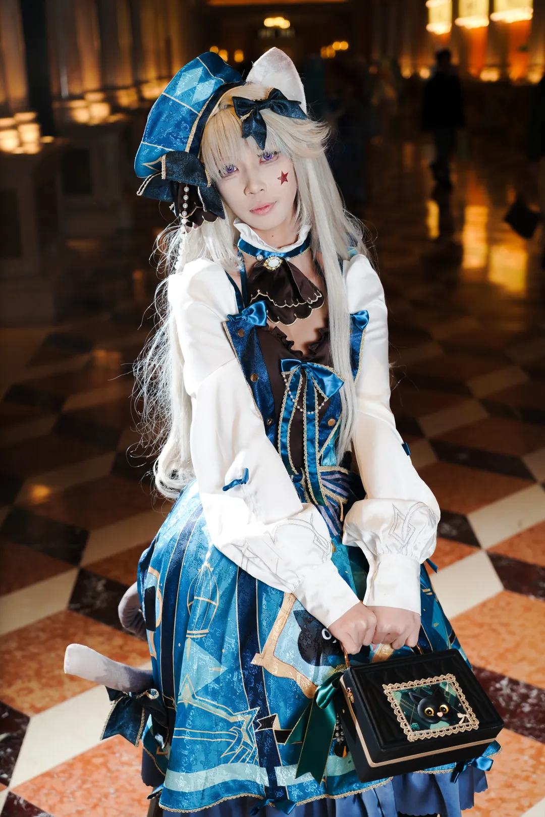 原神, 琳妮特cos, 漫展返图, cosplay摄影, 魔术师装扮 - 第3张