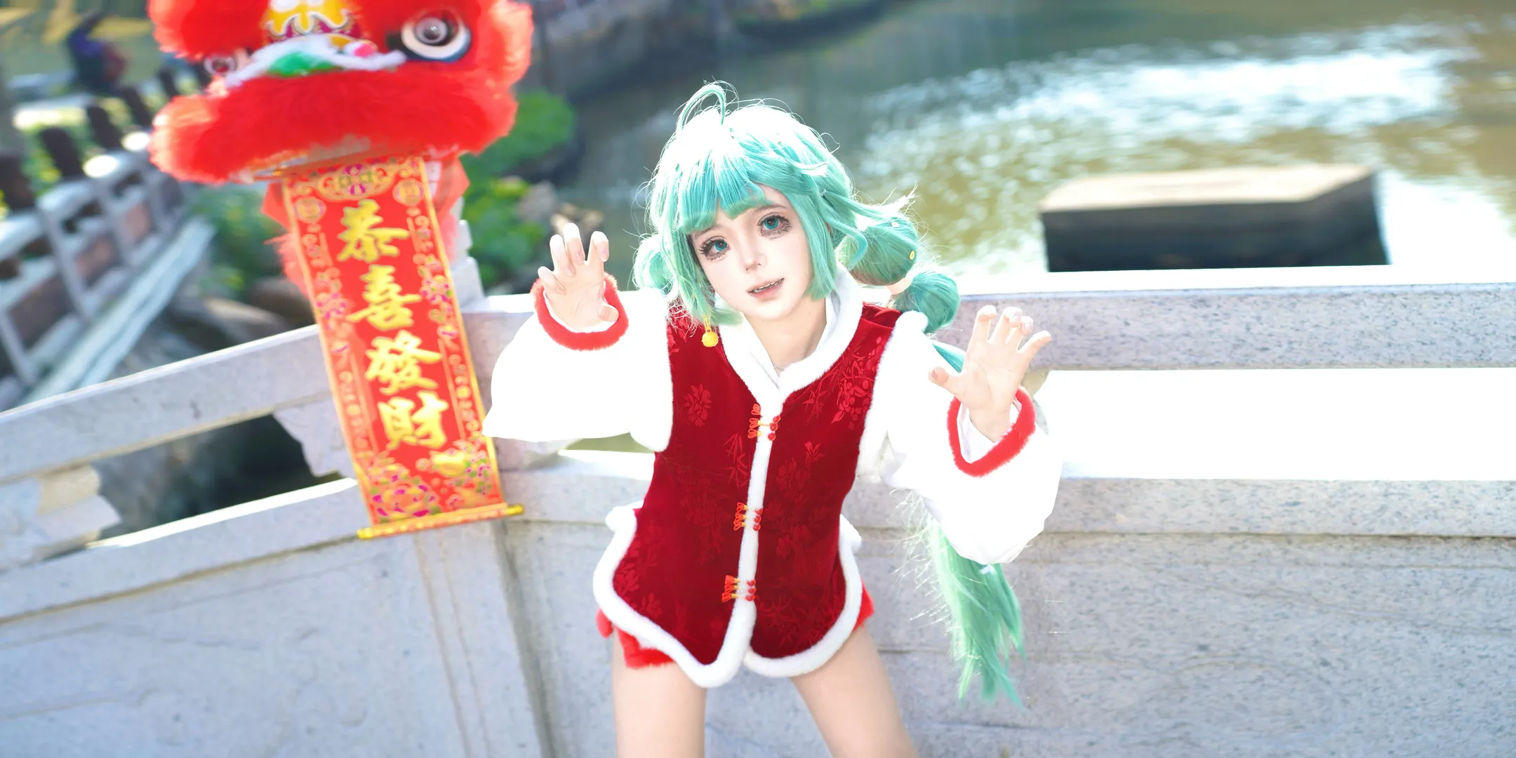 初音未来, 初音未来cos, 角色扮演摄影, 国风穿搭, 新年cosplay - 第2张
