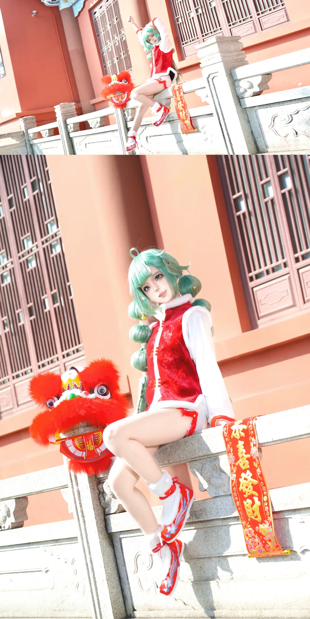 初音未来, 初音未来cos, 角色扮演摄影, 国风穿搭, 新年cosplay - 第5张