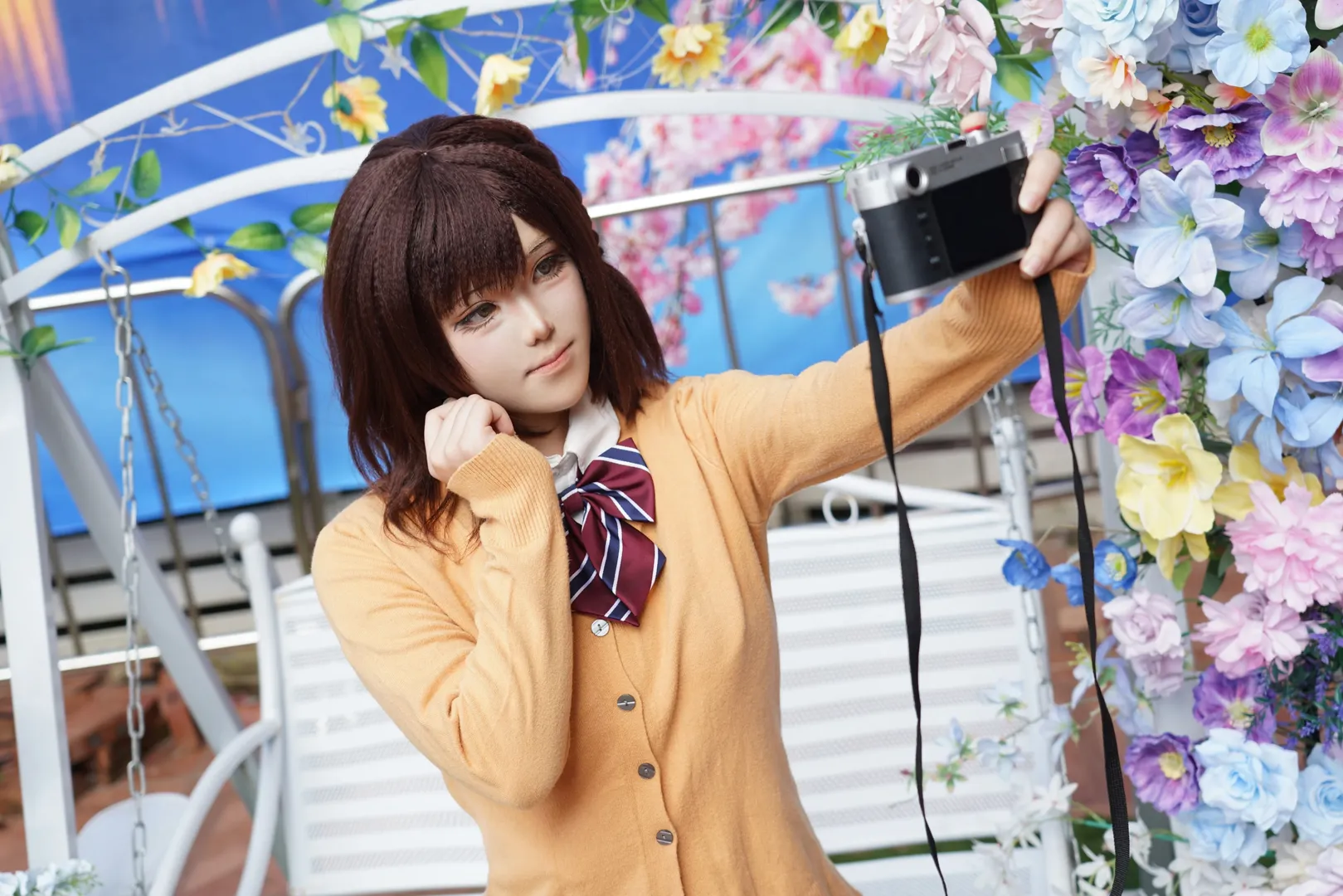 cosplay摄影, 东云绘名cos, 初音未来缤纷舞台, 美食探店, 复古相机 - 第8张