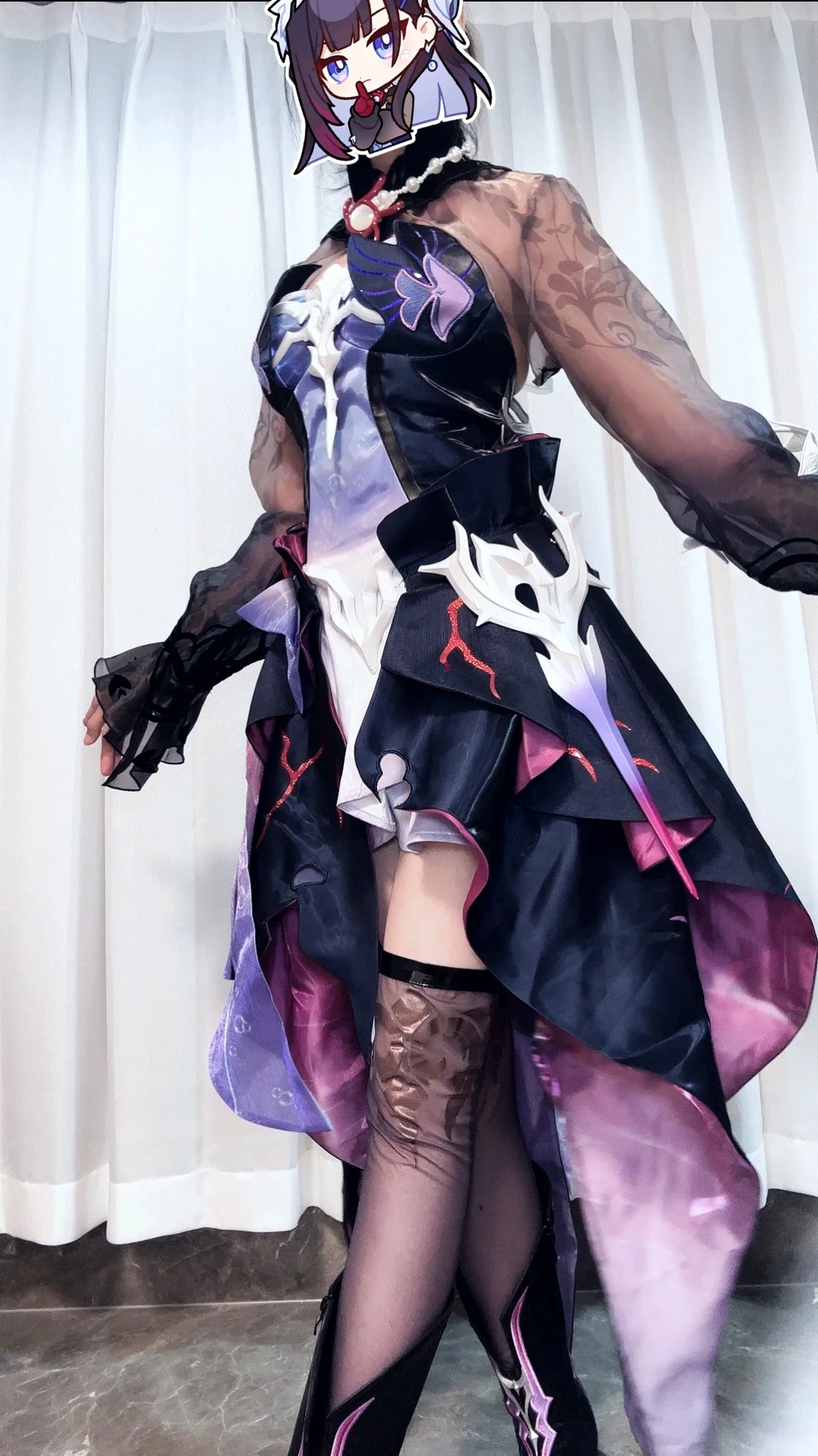 崩坏星穹铁道, 海瑟音cos, 次元依, 二次元穿搭, cosplay试衣 - 第2张