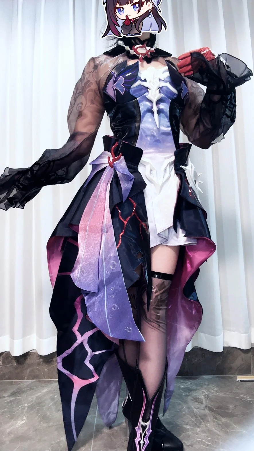 崩坏星穹铁道, 海瑟音cos, 次元依, 二次元穿搭, cosplay试衣 - 第4张