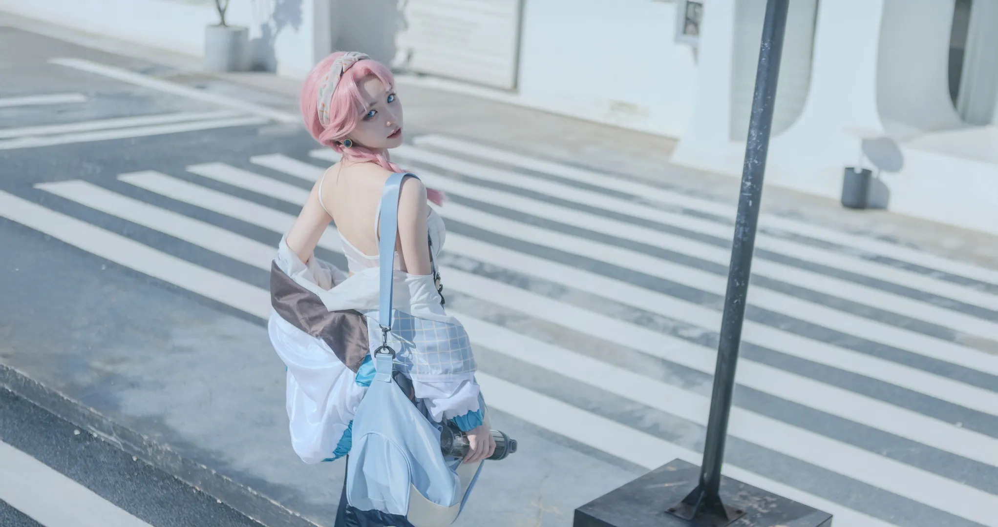 明日方舟, 深圳约拍, 运动风cos, 蓝毒cos, 浅滩律动 - 第13张
