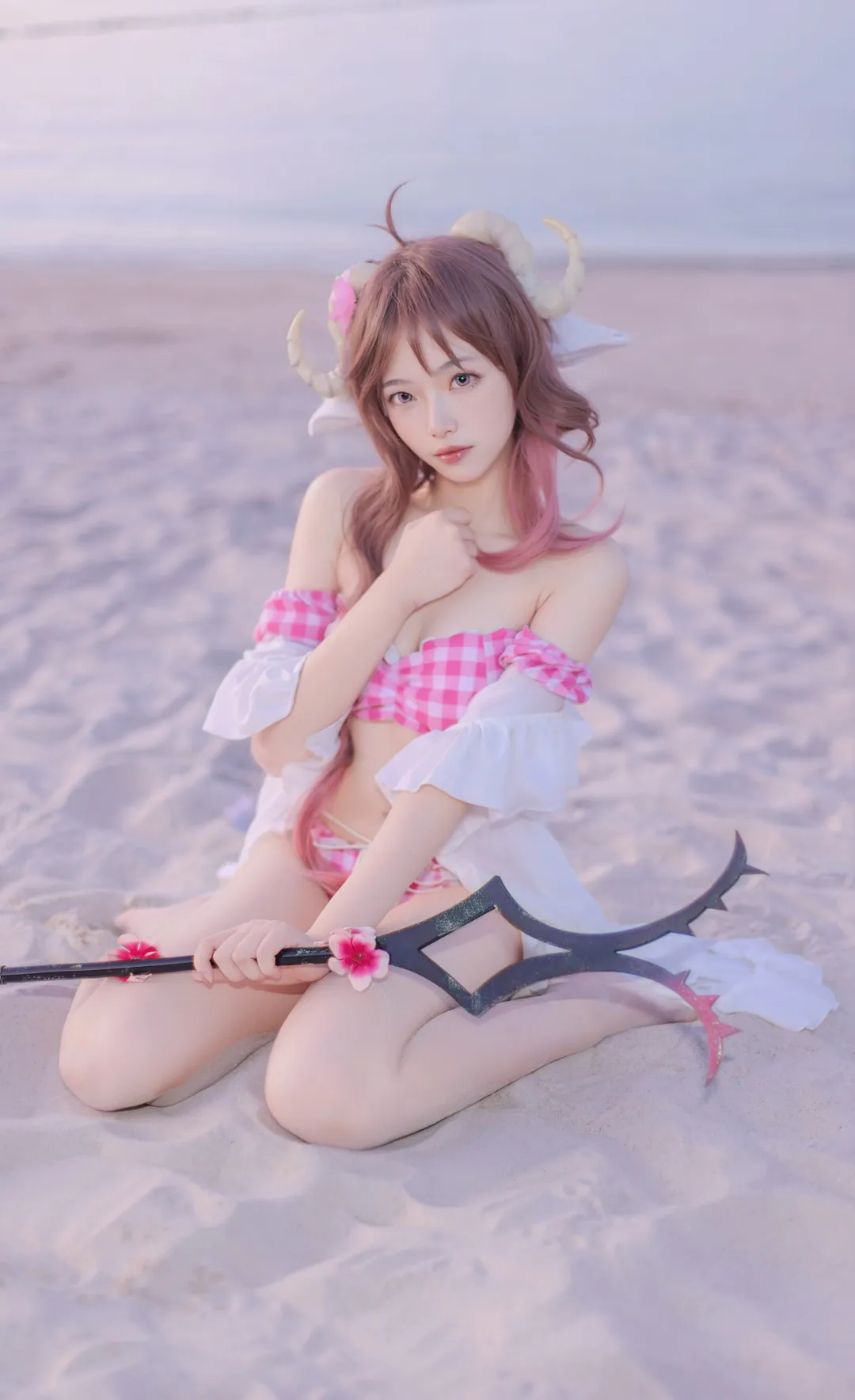 二次元摄影, 明日方舟, 泳装cosplay, 艾雅法拉cos, 深圳约拍 - 第8张