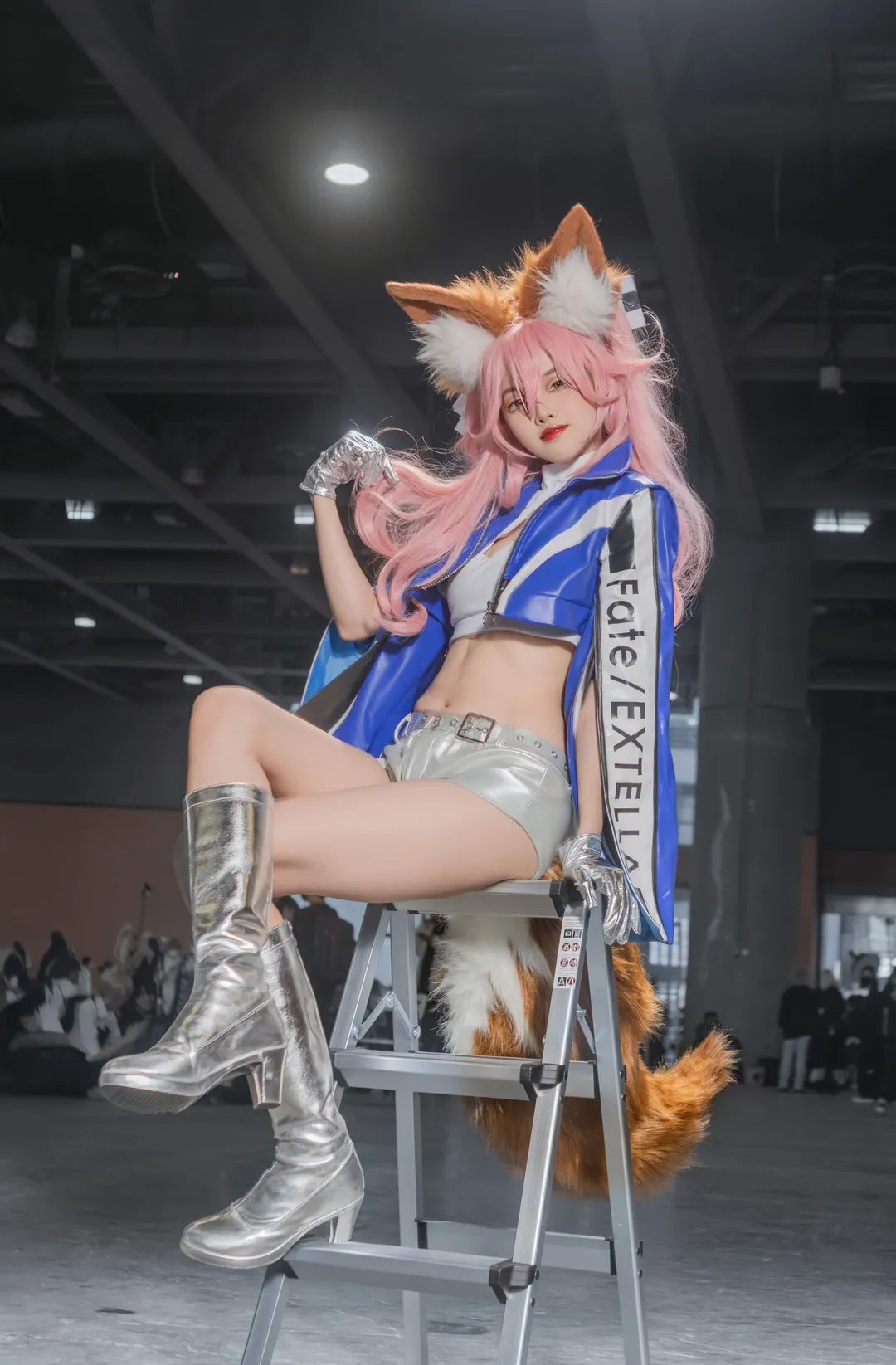 Firefly ACG Expo, Racing suit, Fate/Grand Order, Kemonomimi girl, Tamamo no Mae cosplay