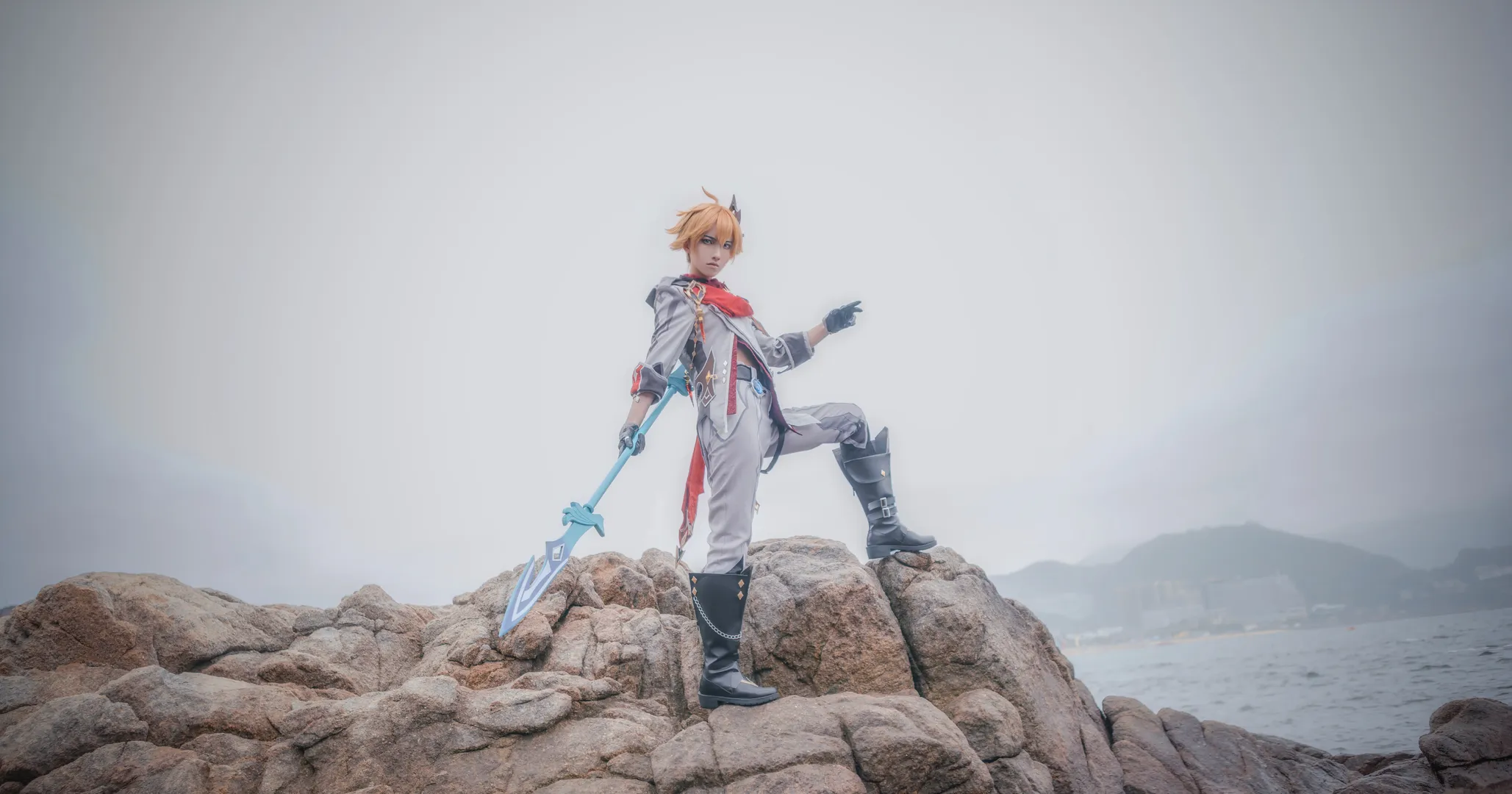 原神, 武器道具, 海边cos, 达达利亚cos, 水元素角色