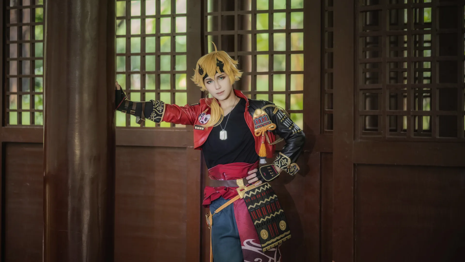 原神, 古风建筑, 实景摄影, 托马cos, 九条裟罗cos - 第2张