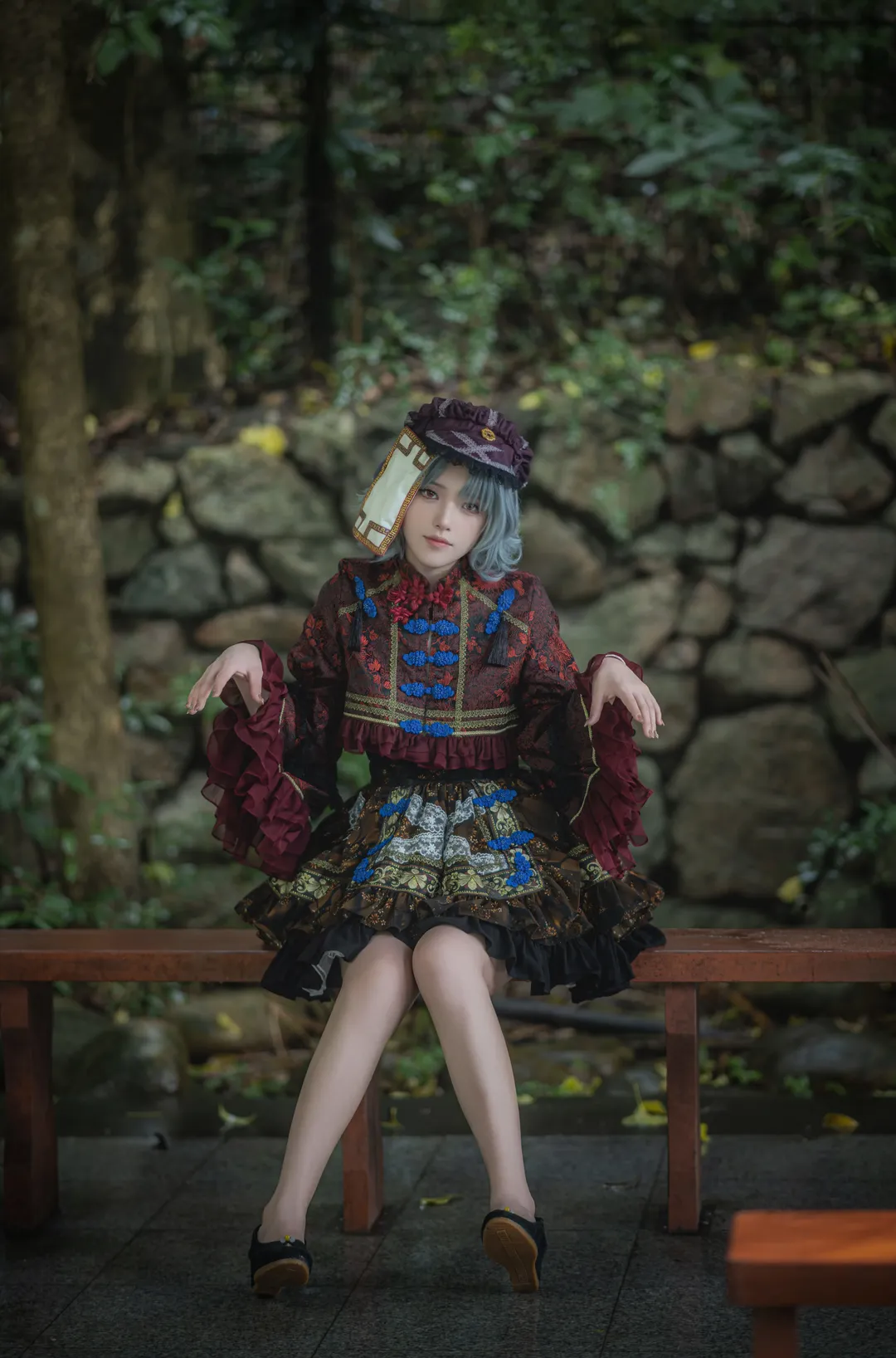 角色扮演, 森林摄影, 东方Project, 宫古芳香cos, 僵尸cosplay - 第3张