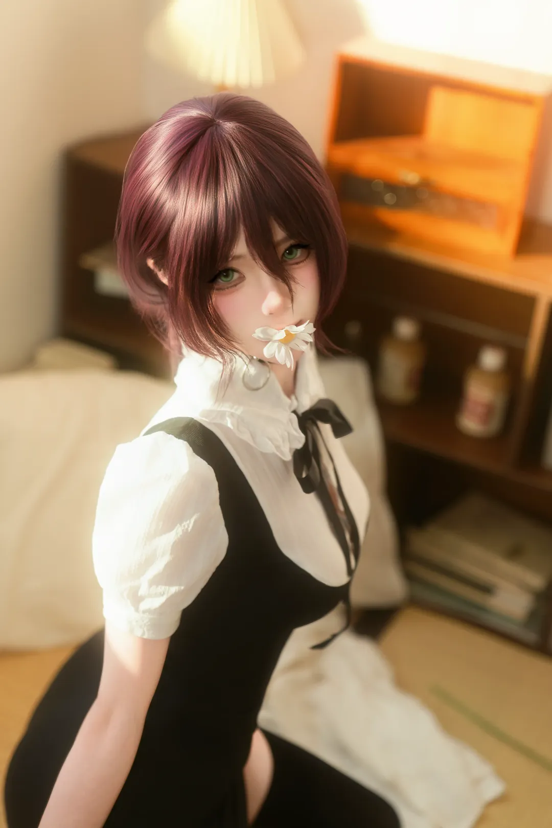 日系穿搭, 蕾塞cos, 电锯人, 氛围感写真, 二次元cos - 第1张