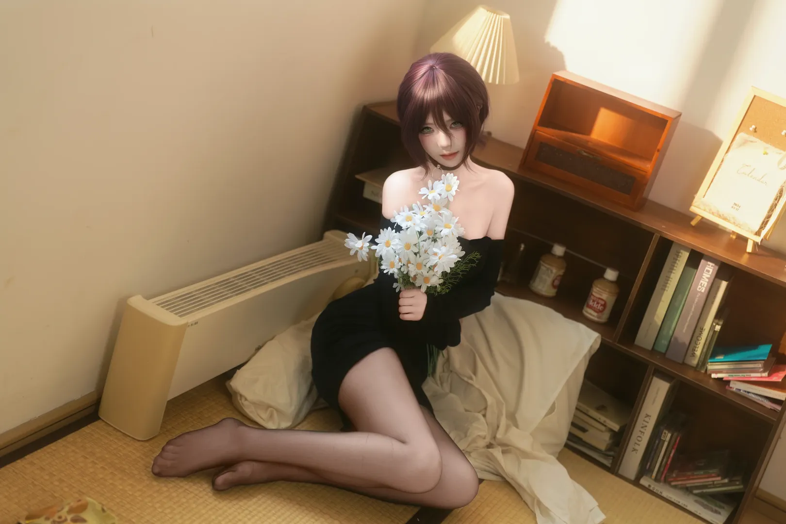 日系穿搭, 蕾塞cos, 电锯人, 氛围感写真, 二次元cos