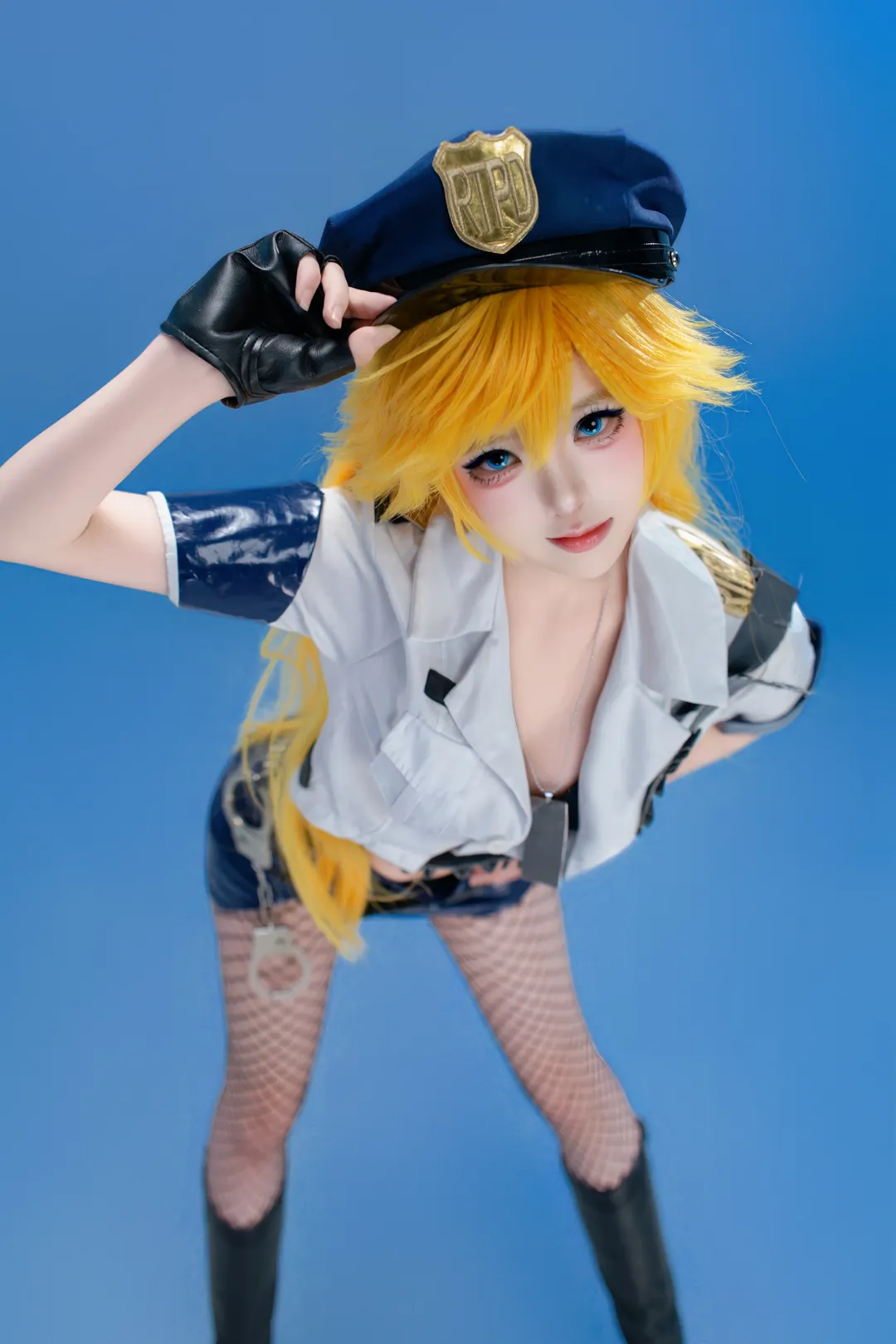 吊带袜天使, Pantycos, 网袜cos, 漆皮短裙, 一日警长 - 第3张