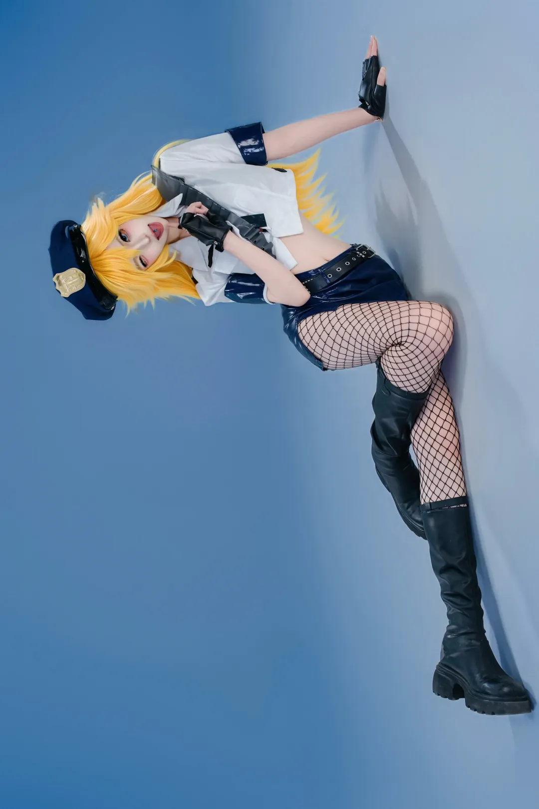 私设, 反差萌, Panty cos, 吊带袜天使, 网袜穿搭