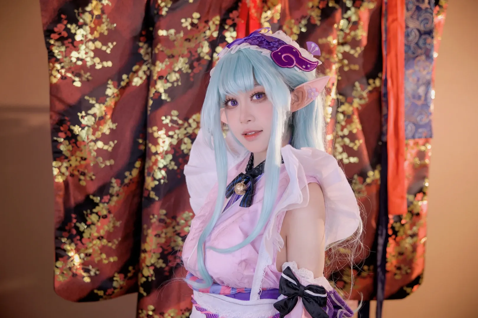 原神, 和风cosplay, 梦见月瑞希cos, 精灵耳穿搭, 食梦貘cos - 第2张