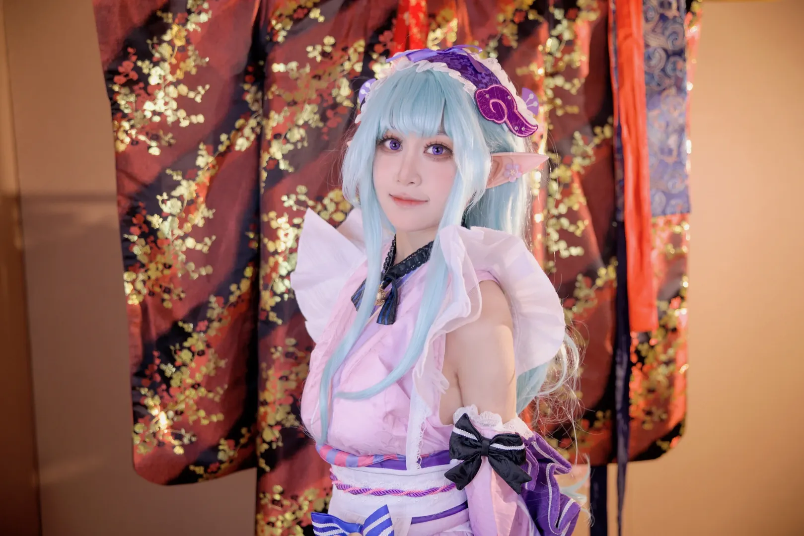 原神, 和风cosplay, 梦见月瑞希cos, 精灵耳穿搭, 食梦貘cos - 第3张