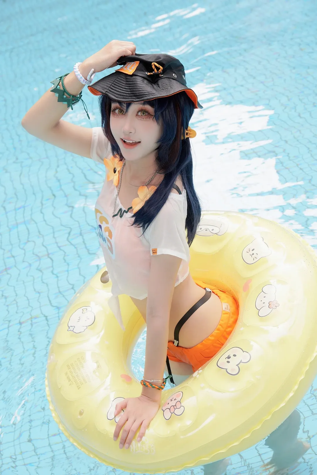 绝区零, cosplay穿搭, 夏日玩水, 玲妹cos, 清凉泳衣 - 第2张