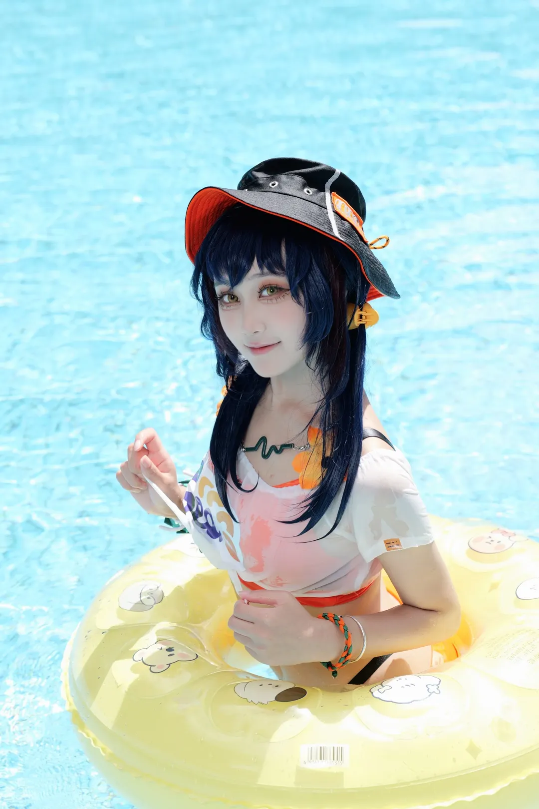 绝区零, cosplay穿搭, 夏日玩水, 玲妹cos, 清凉泳衣 - 第6张