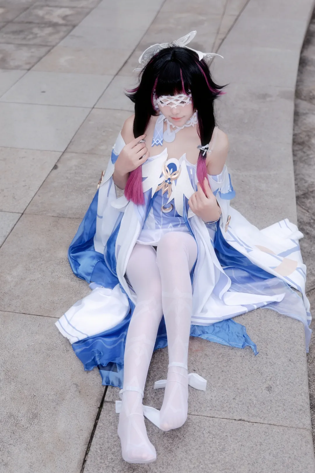 Genshin Impact, Columbina Cosplay, Cosplay photography, Anime cosplay, Stocking outfit - Image 2