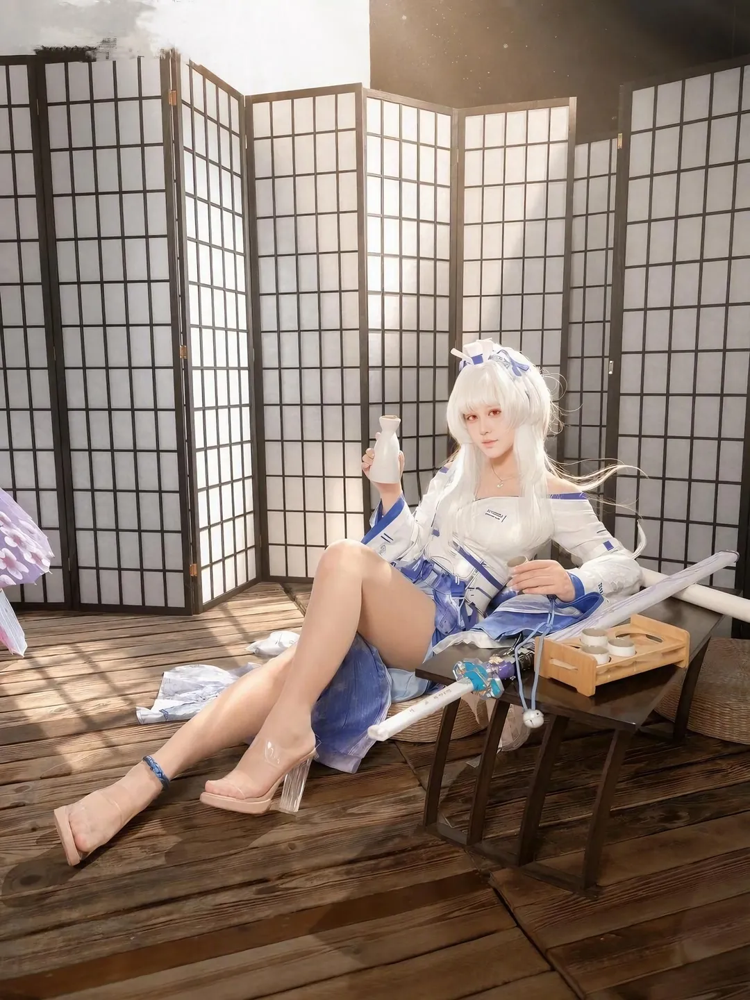 Wuthering Waves, Hiyuki cosplay, Cosplay photography, ACG Cosplayer, Ancient-style Xianxia