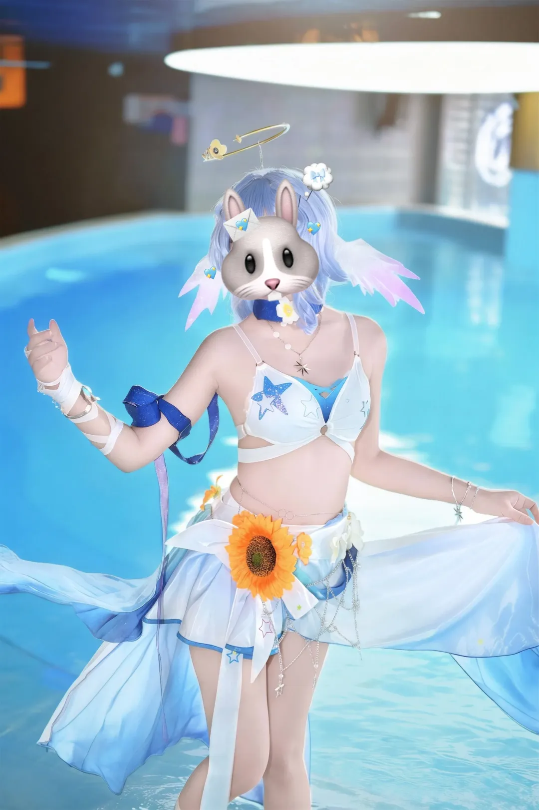 崩坏星穹铁道, 知更鸟cos, 二次元cosplay, cosplay分享, 泳装穿搭 - 第3张