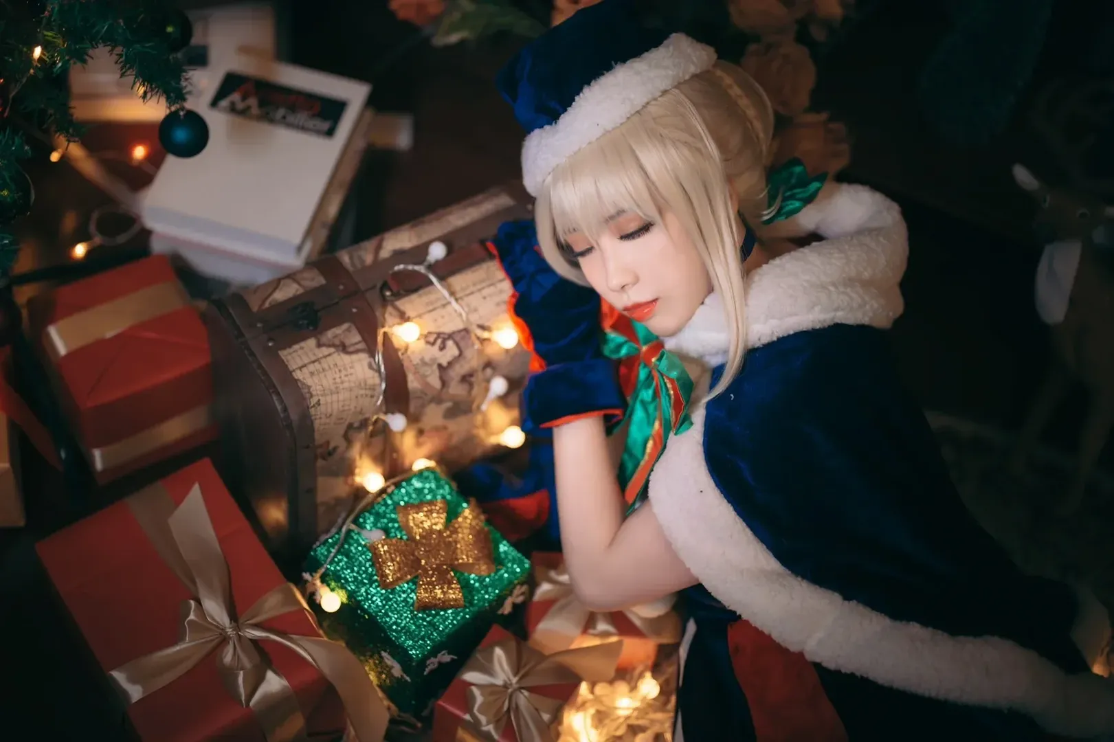 黑丝cos, 圣诞cos, 江门约拍, 阿尔托莉雅·潘德拉贡〔Alter〕cos, fate/grandorder - 第2张
