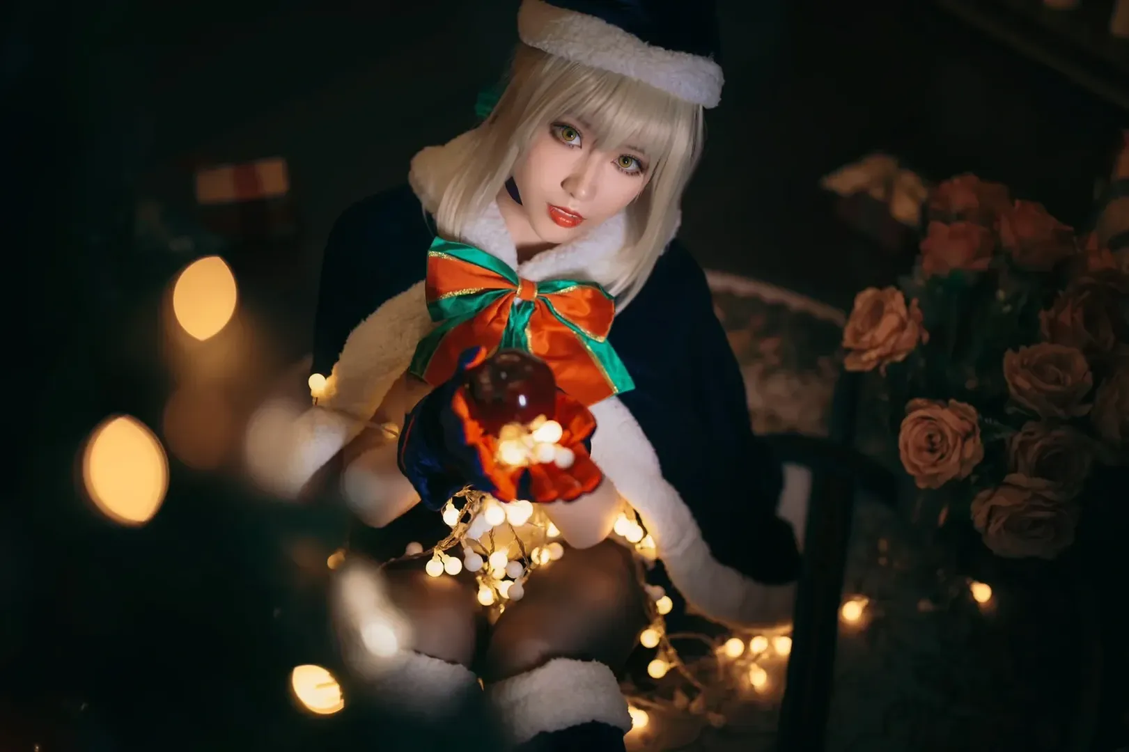 黑丝cos, 圣诞cos, 江门约拍, 阿尔托莉雅·潘德拉贡〔Alter〕cos, fate/grandorder - 第6张