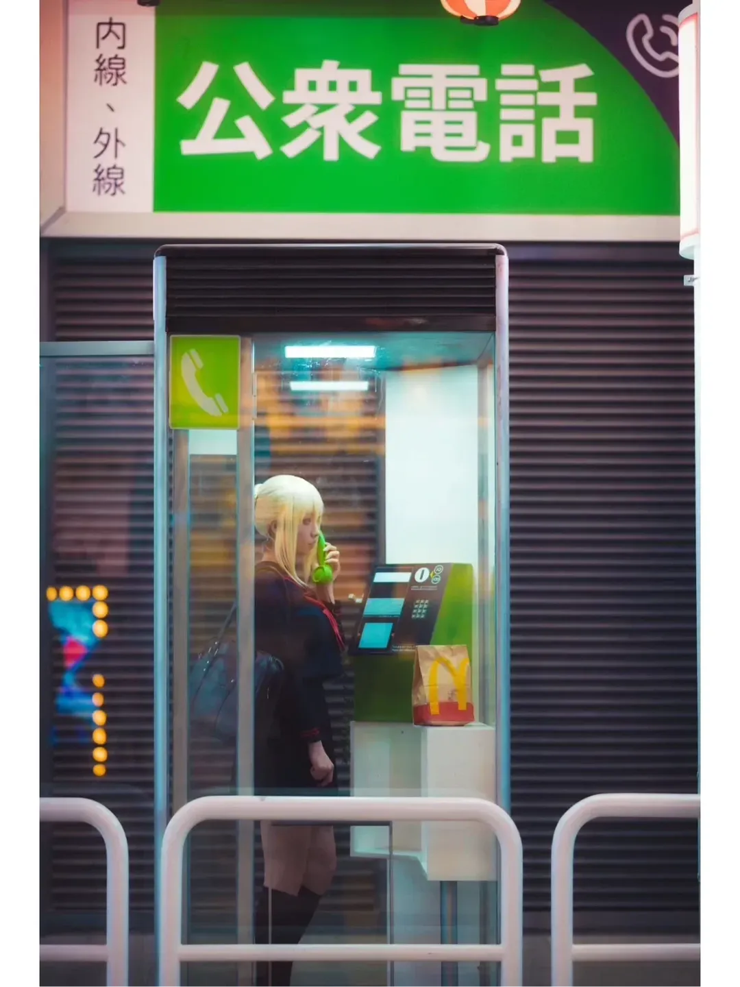 JK制服, 黑丝, 夜景摄影, Fate/GrandOrder, 阿尔托莉雅·潘德拉贡〔Alter〕cos - 第6张