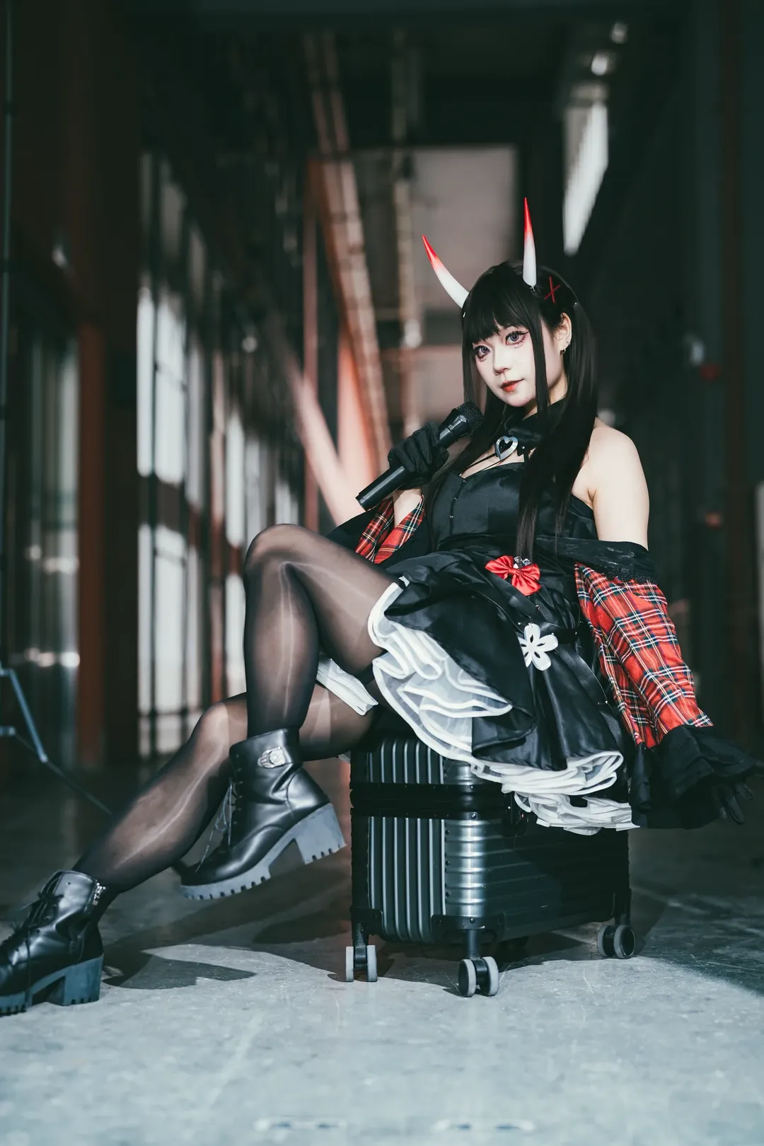 碧蓝航线, 萤火虫漫展, 能代cos, cosplay摄影, 黑丝穿搭