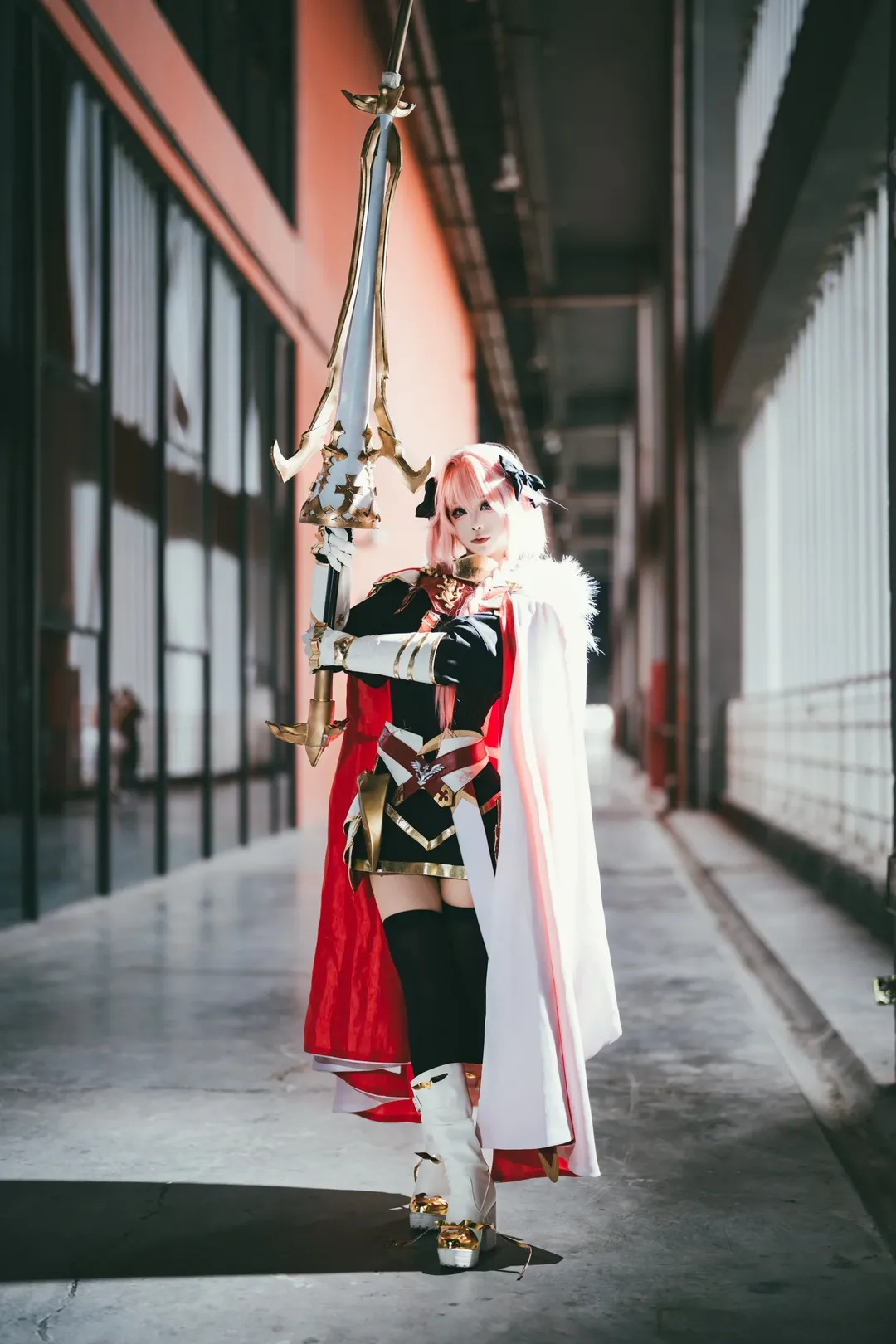 萤火虫漫展, cosplay摄影, 黑丝cos, 阿斯托尔福cos, Fate/Apocrypha - 第2张