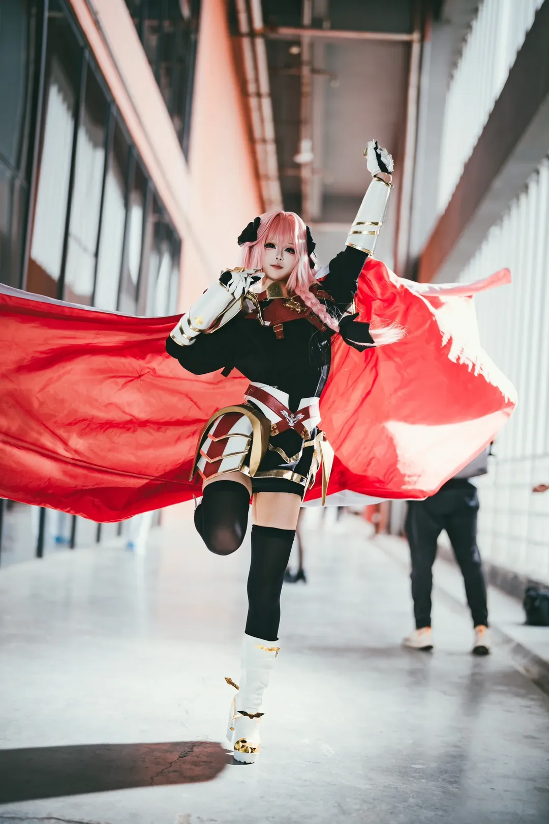 Firefly ACG Expo, Cosplay photography, Black stockings cosplay, Astolfo cosplay, Fate/Apocrypha