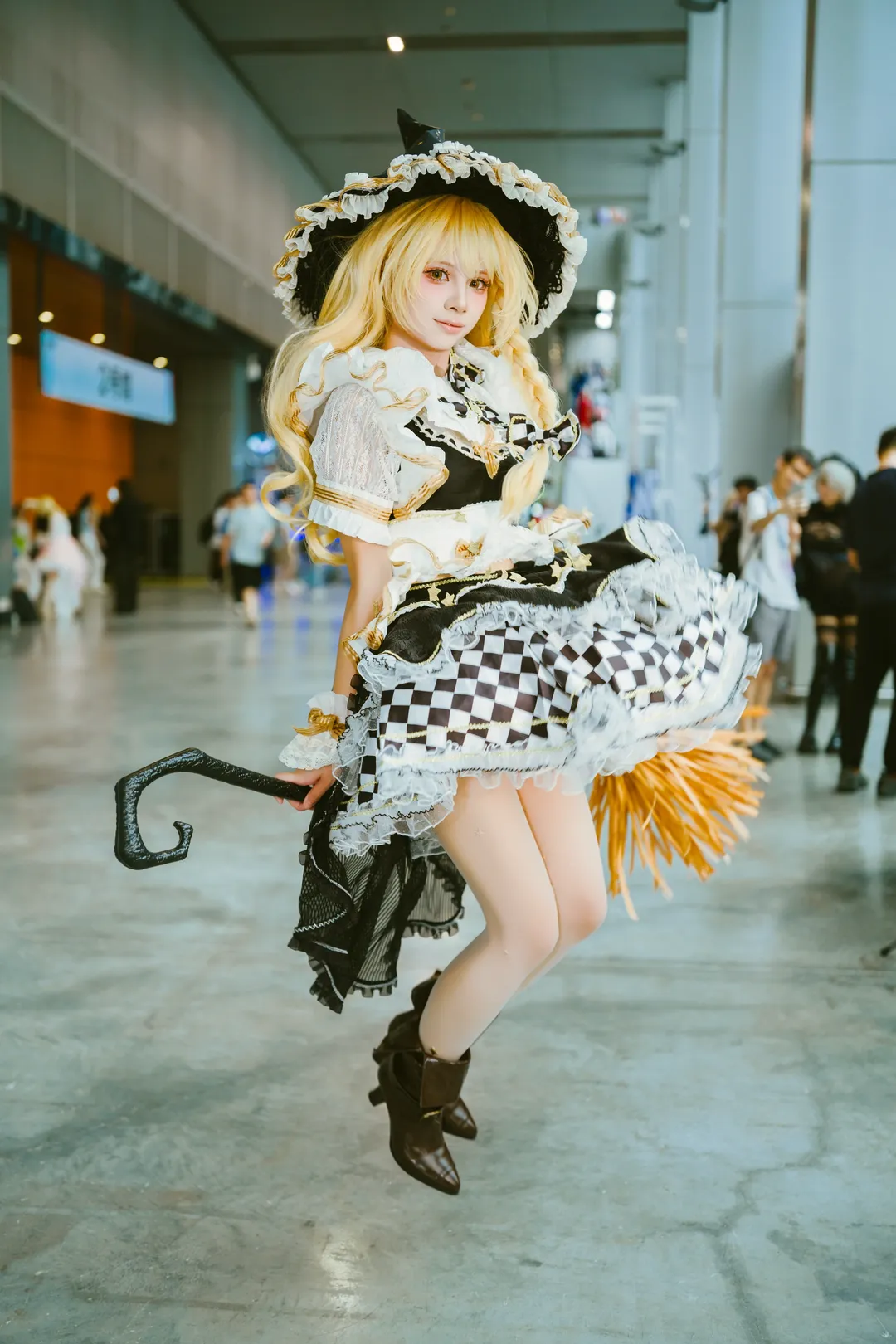 东方project, 魔理沙cos, 萤火虫漫展, cosplay场照, 动漫展 - 第1张