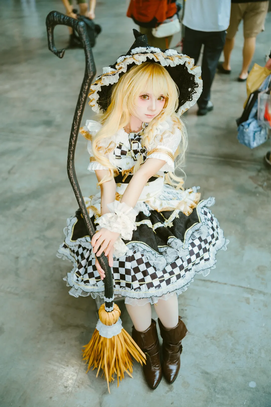 东方project, 魔理沙cos, 萤火虫漫展, cosplay场照, 动漫展 - 第3张