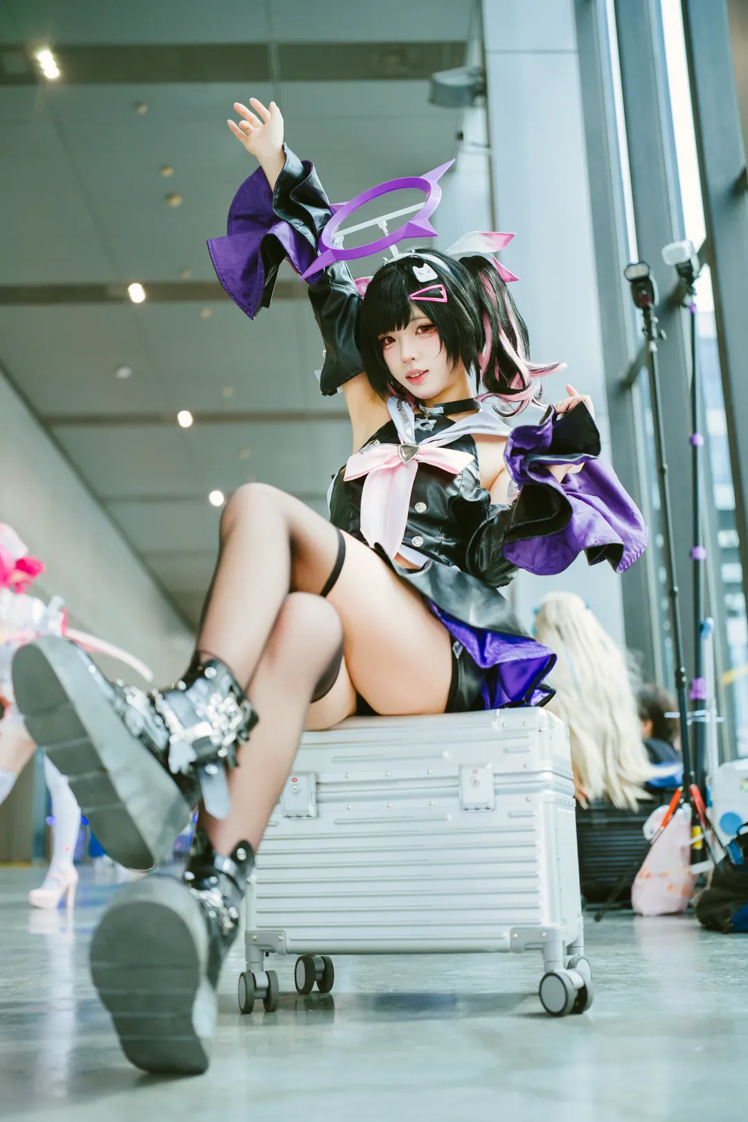 ゼンレスゾーンゼロ, ホタルACGエキスポ, コスプレ撮影, 南宮羽コスプレ, 狂想のミューズ
