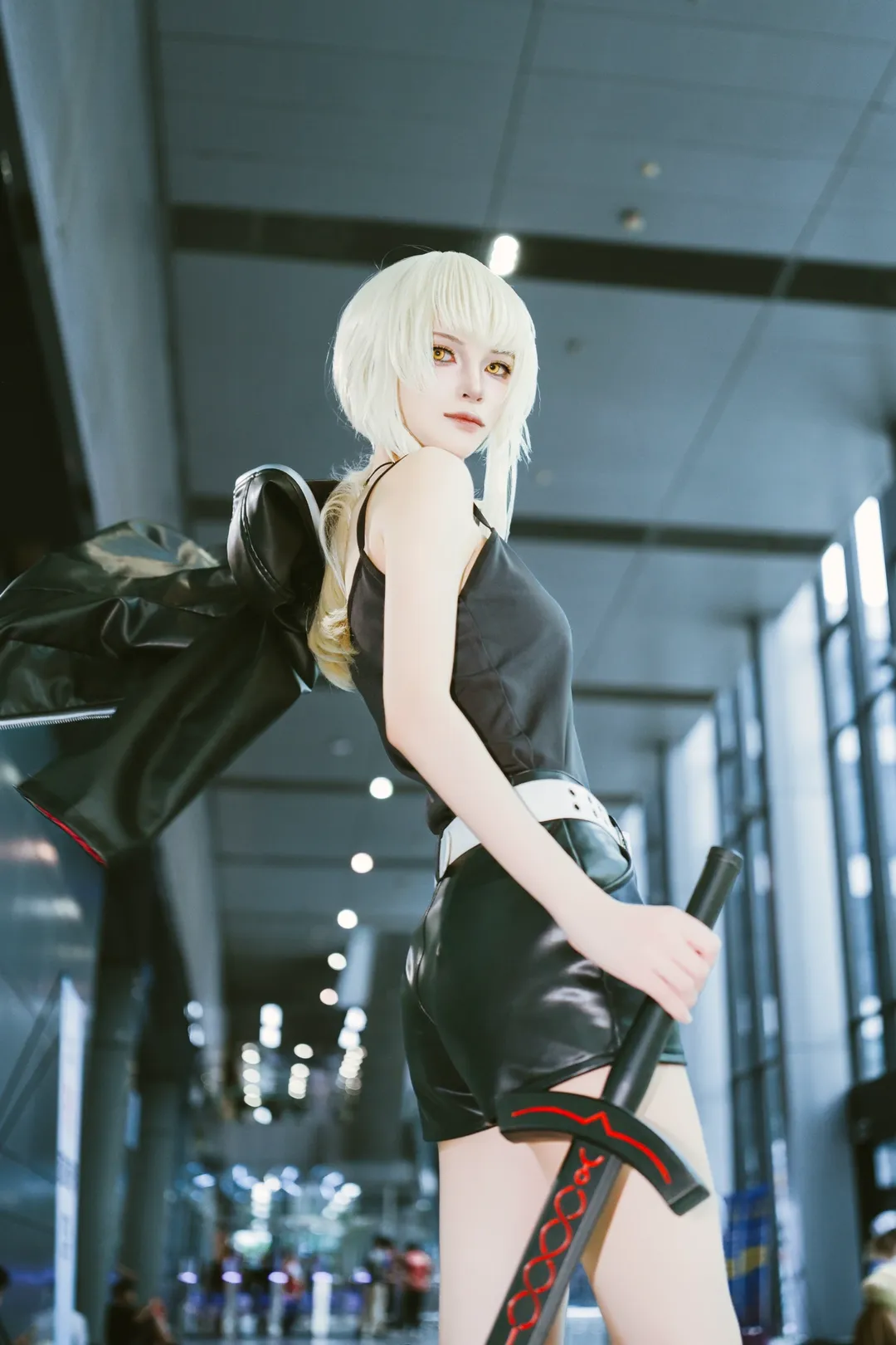 萤火虫漫展, fgo, cosplay摄影, 阿尔托莉雅altercos, 新宿saber - 第1张