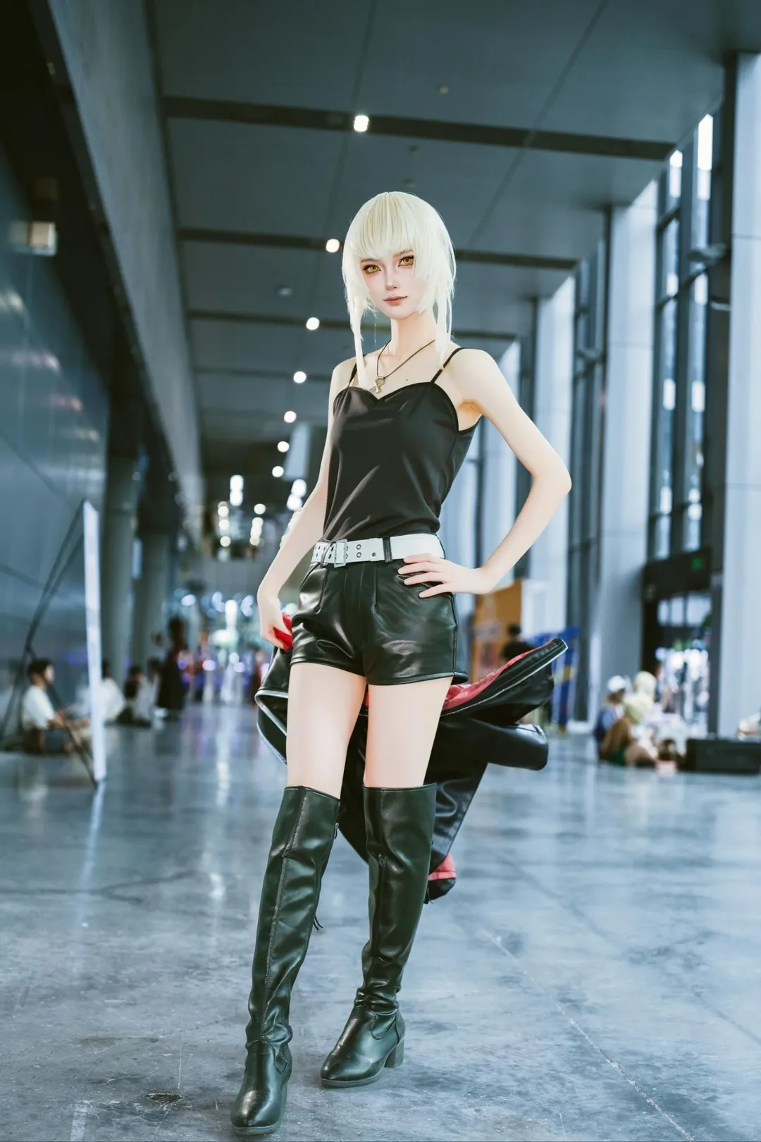 萤火虫漫展, fgo, cosplay摄影, 阿尔托莉雅altercos, 新宿saber - 第3张