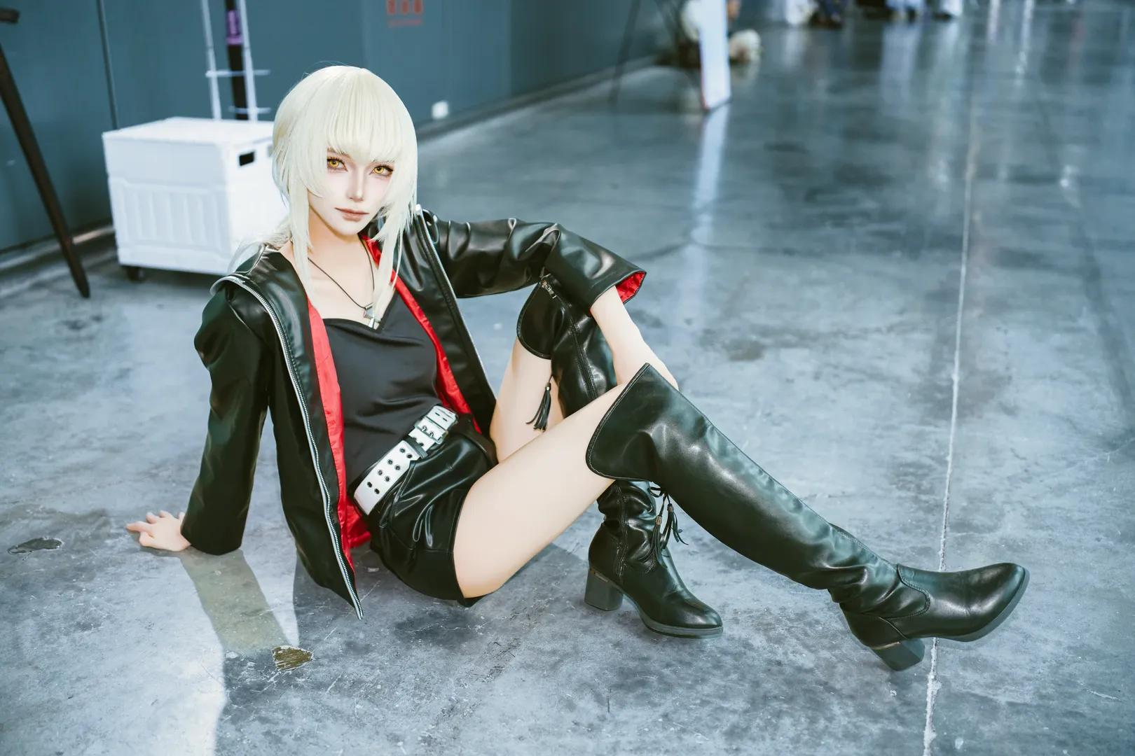 萤火虫漫展, fgo, cosplay摄影, 阿尔托莉雅altercos, 新宿saber - 第5张