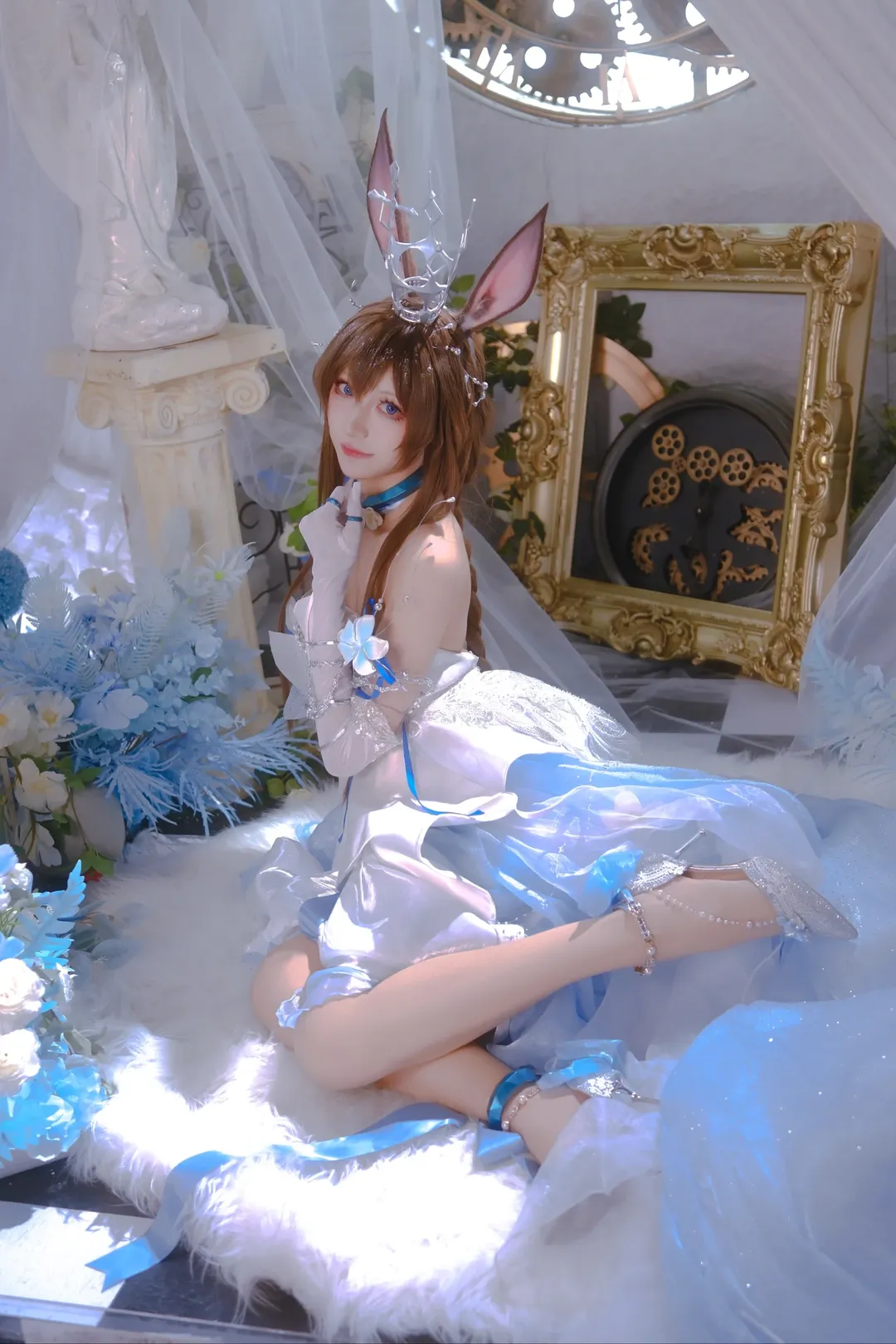 Arknights, Ambience Synesthesia, Amiya cosplay, Cosplay photography, Monument of Brilliant Melody - Image 10