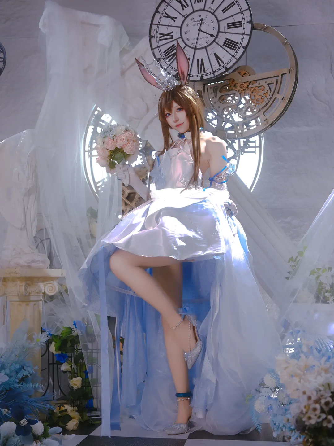 明日方舟, 音律聯覺, 阿米婭cos, cosplay攝影, 熠曲豐碑