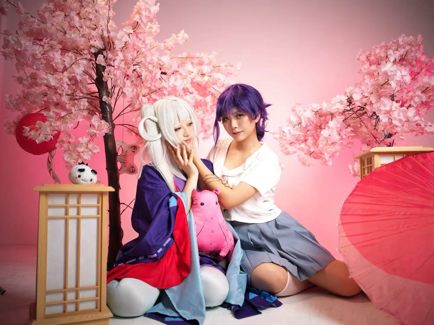 超时空辉夜姬, 彩叶cos, 白丝cosplay, 八千代cos, 七夕cosplay - 第4张