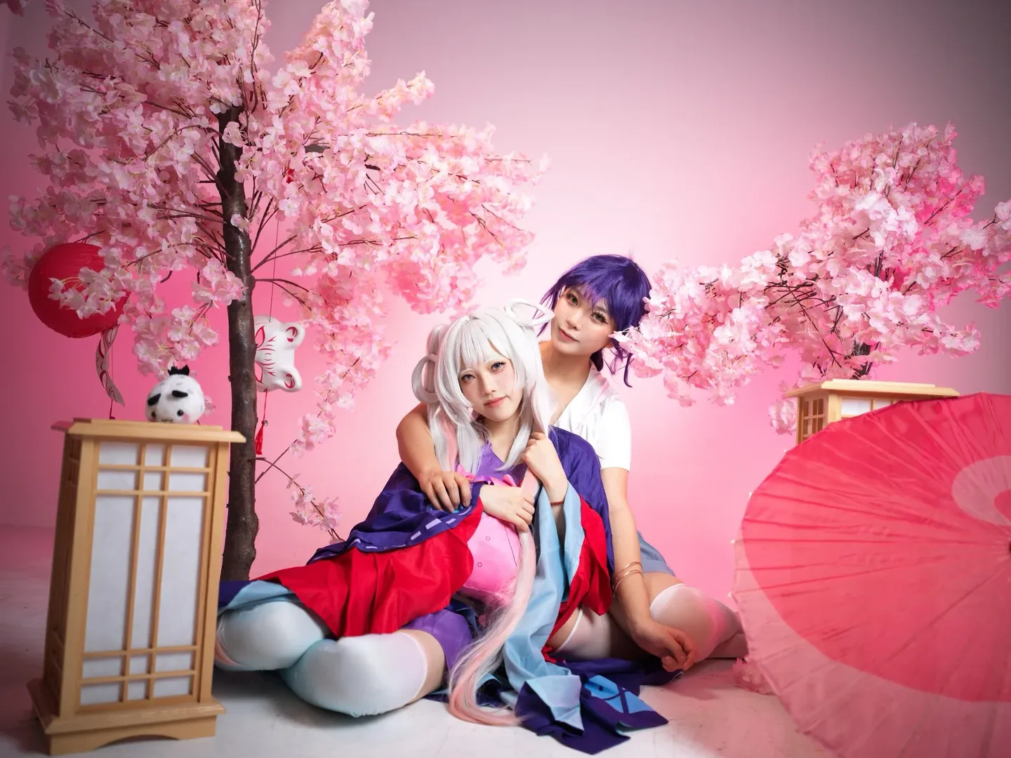 超时空辉夜姬, 彩叶cos, 白丝cosplay, 八千代cos, 七夕cosplay - 第5张