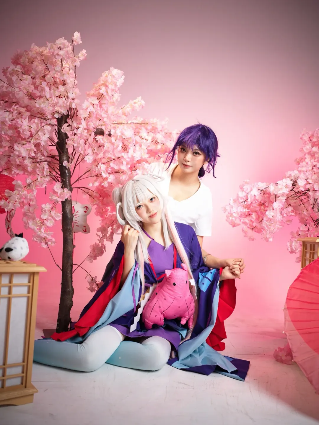 超时空辉夜姬, 彩叶cos, 白丝cosplay, 八千代cos, 七夕cosplay - 第6张