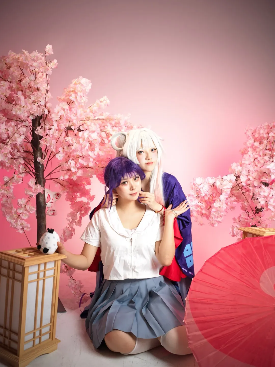 超时空辉夜姬, 彩叶cos, 白丝cosplay, 八千代cos, 七夕cosplay - 第7张